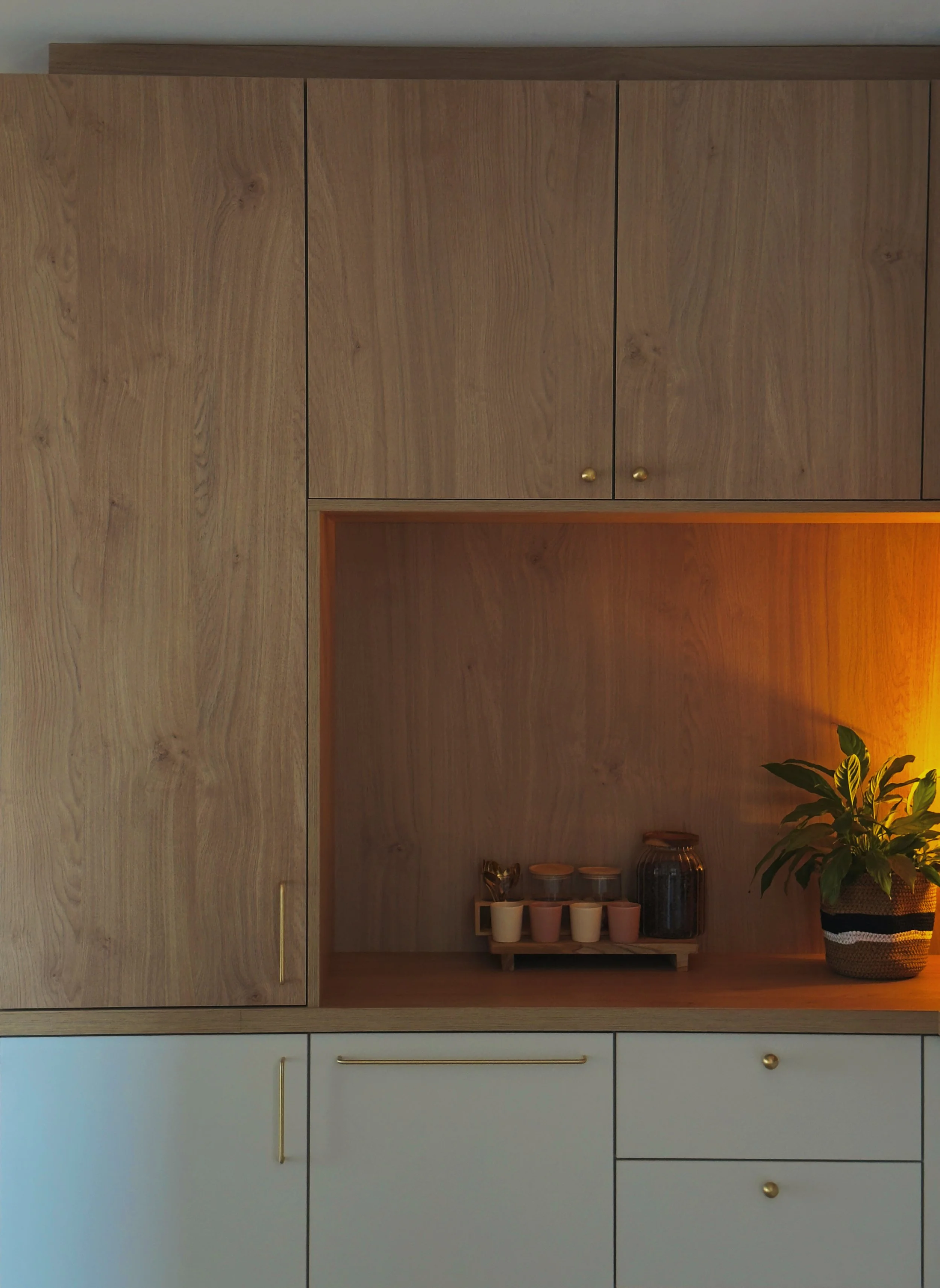 Agencement de cuisine sur mesure bois