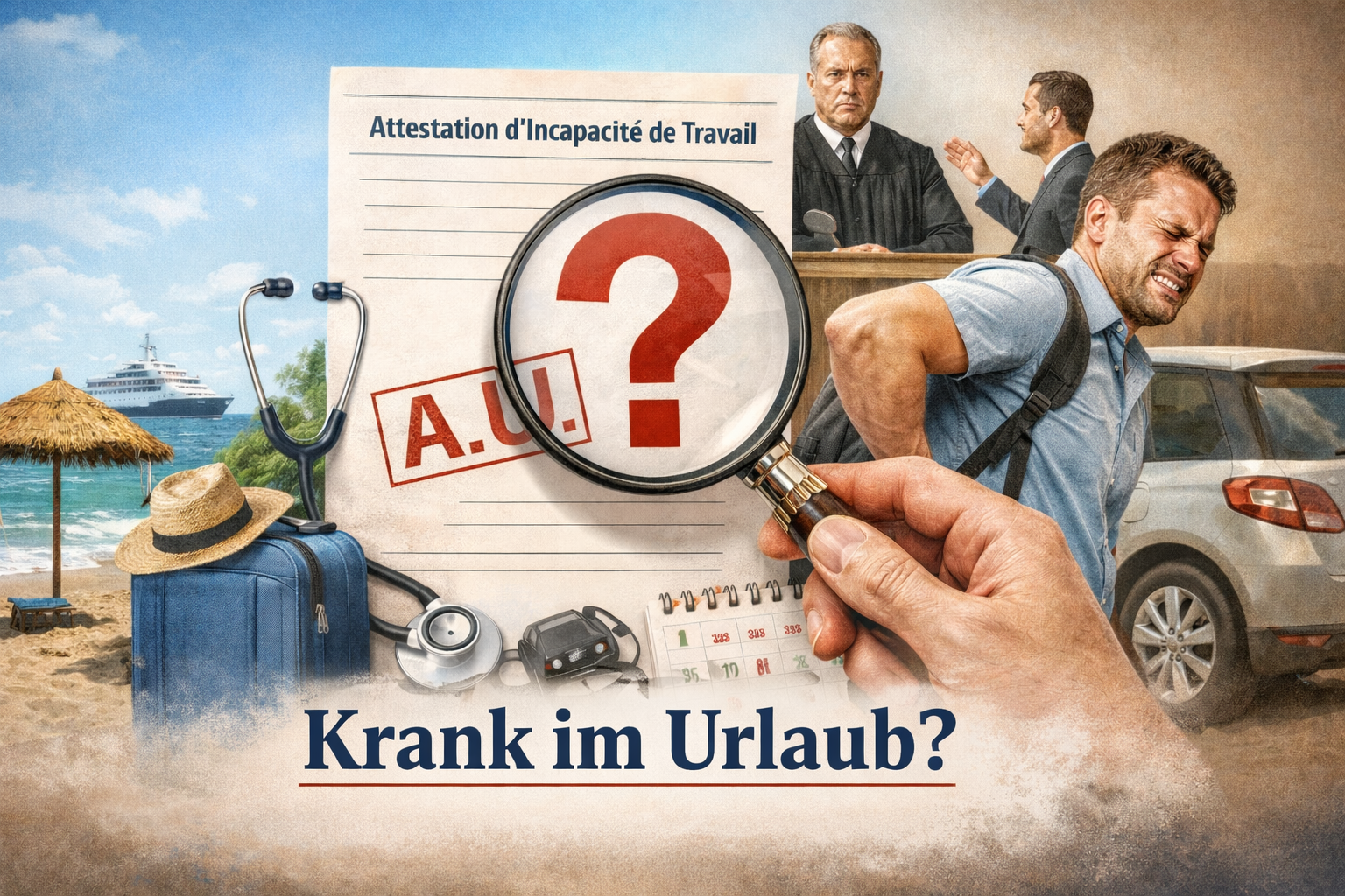 Krank im Urlaub? Warum eine Auslandskrankschreibung jetzt zum Risiko wird!