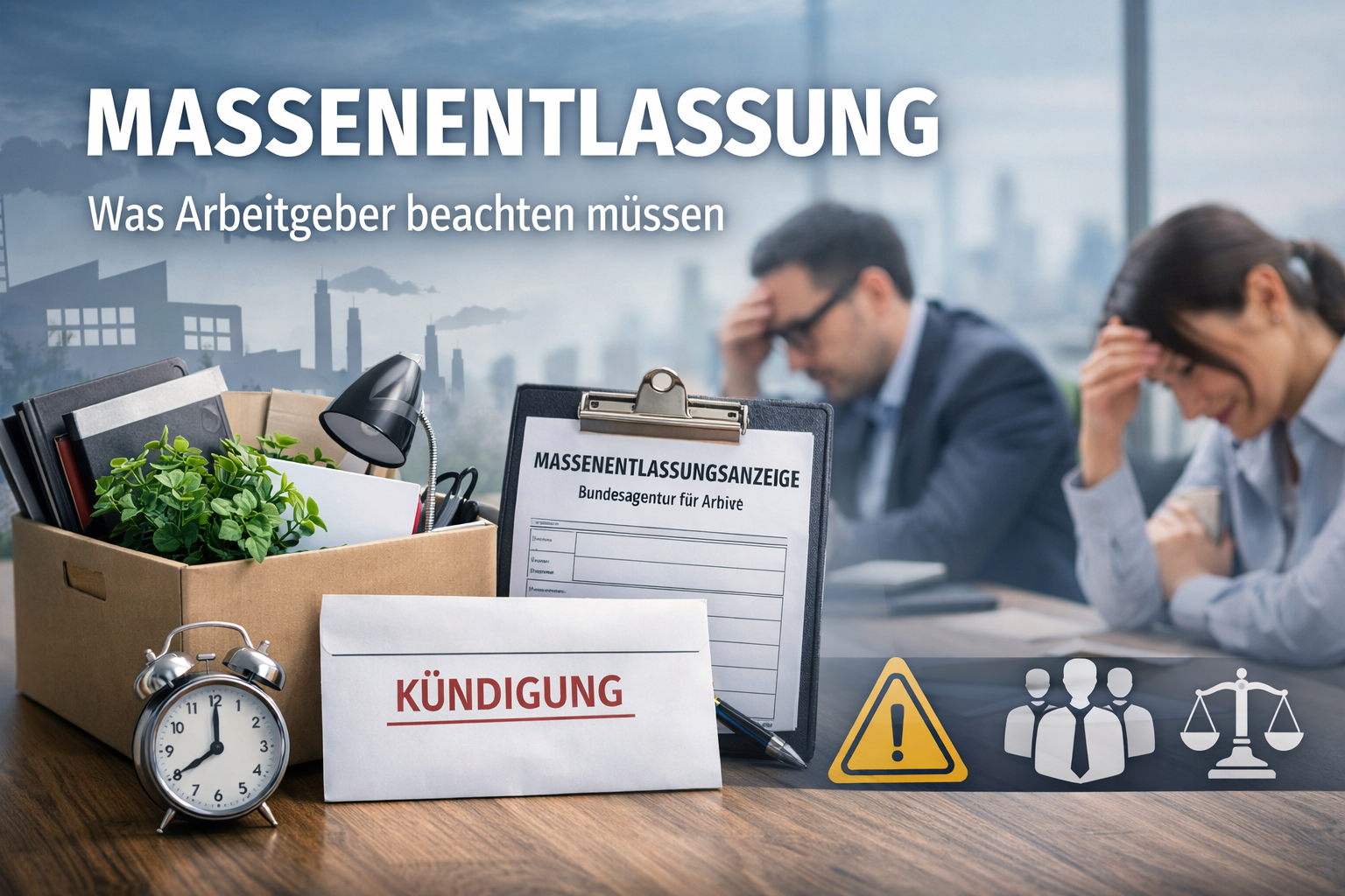 Massenentlassung im Unternehmen