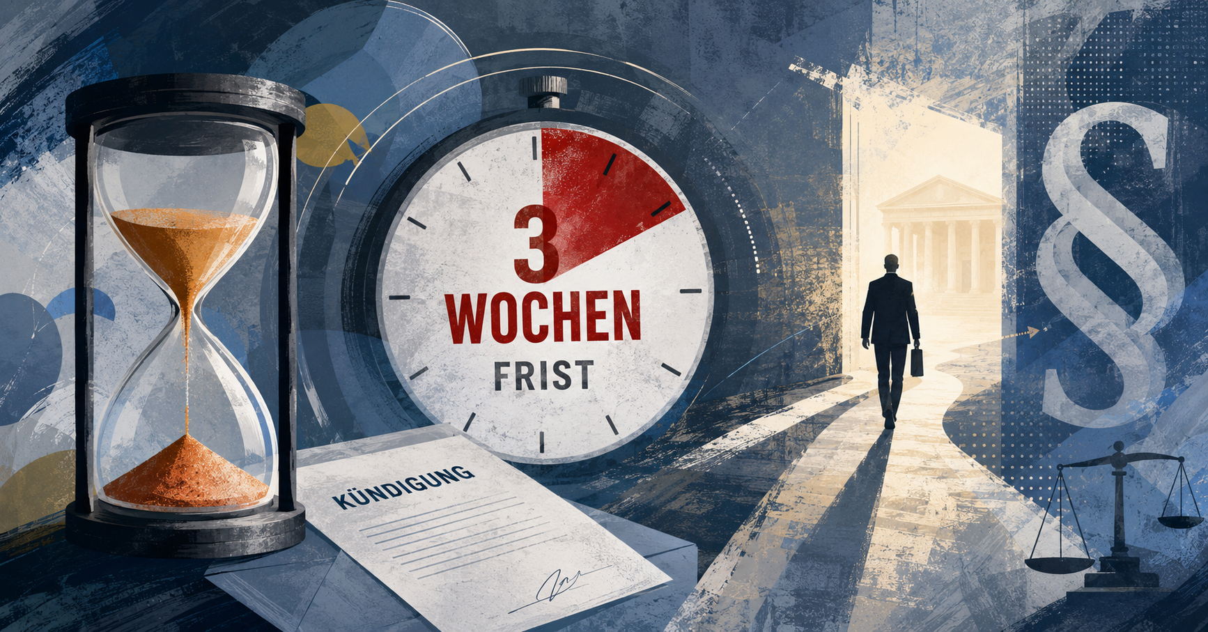 Kündigungsschutzklage: Warum die 3-Wochen-Frist über alles entscheidet – und was zu tun ist, wenn Sie sie verpasst haben