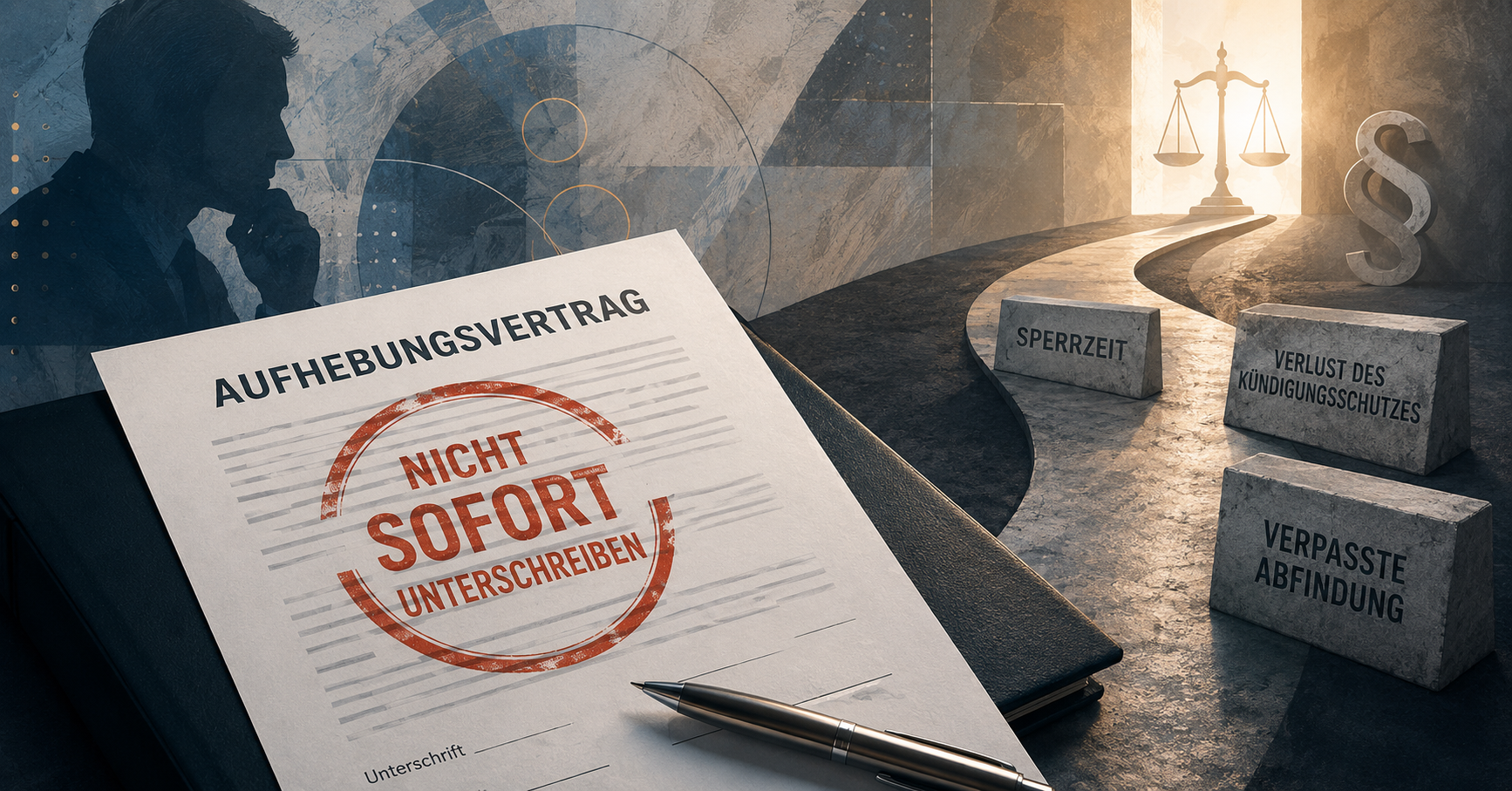 Aufhebungsvertrag erhalten? Warum Sie niemals sofort unterschreiben sollten