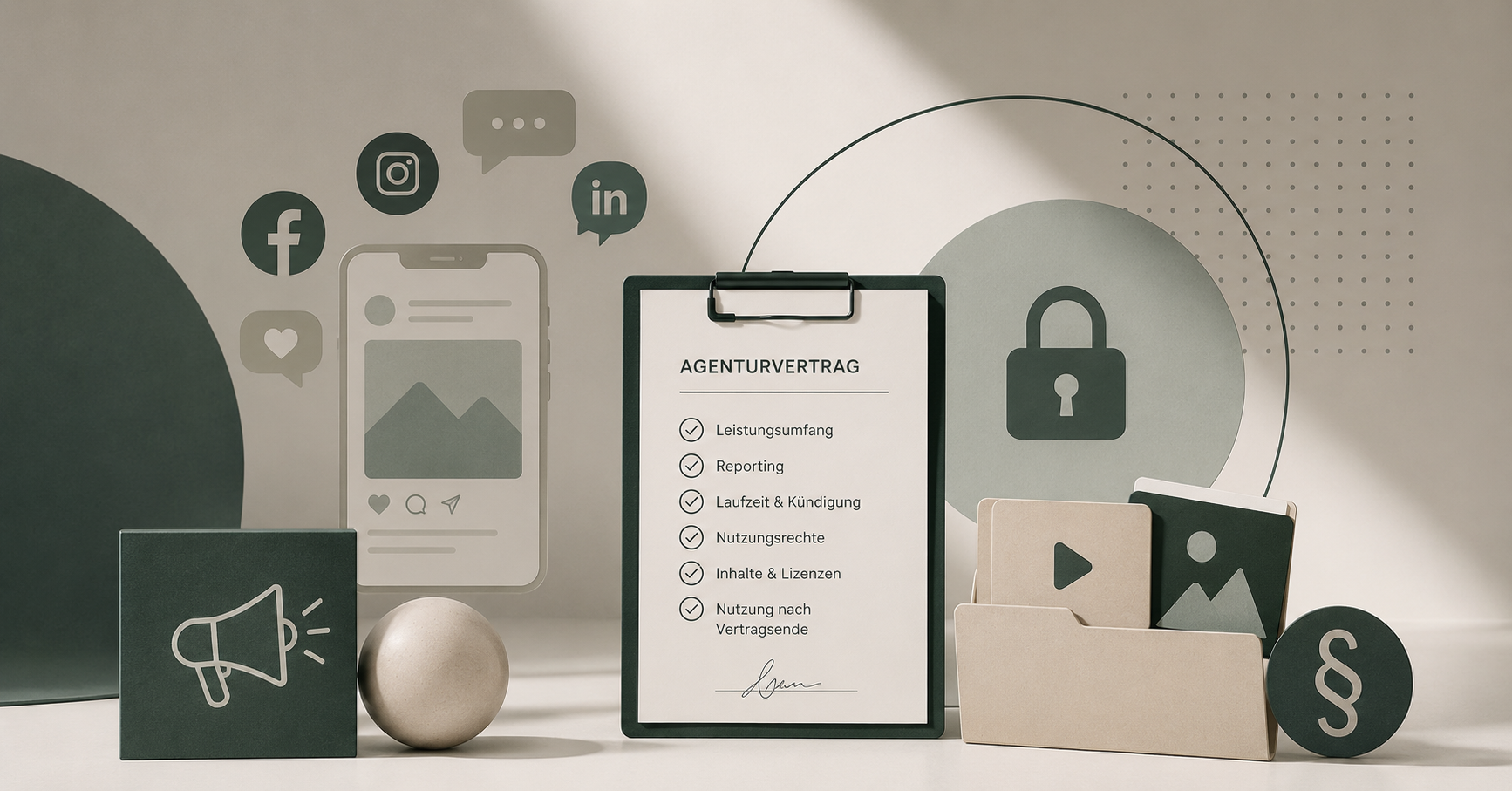 Social-Media-Werbung beauftragt: Worauf Sie bei Vertrag und Nutzungsrechten achten müssen