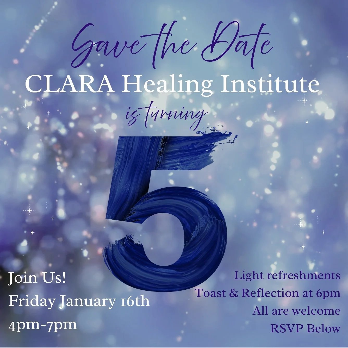 CLARA's 5 YEAR ANNIVERSARY!