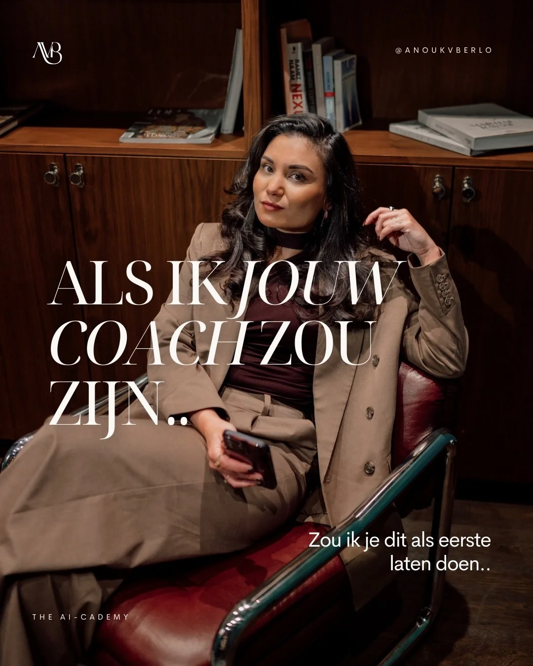 Als ik jouw coach zou zijn, zou ik je als eerste laten zien dat zichtbaar zijn zoveel lichter en makkelijker kan zijn dan je nu denkt.

Je hoeft niet n&oacute;g harder te werken. Je hoeft niet steeds opnieuw alles alleen te doen. En je hoeft al helem