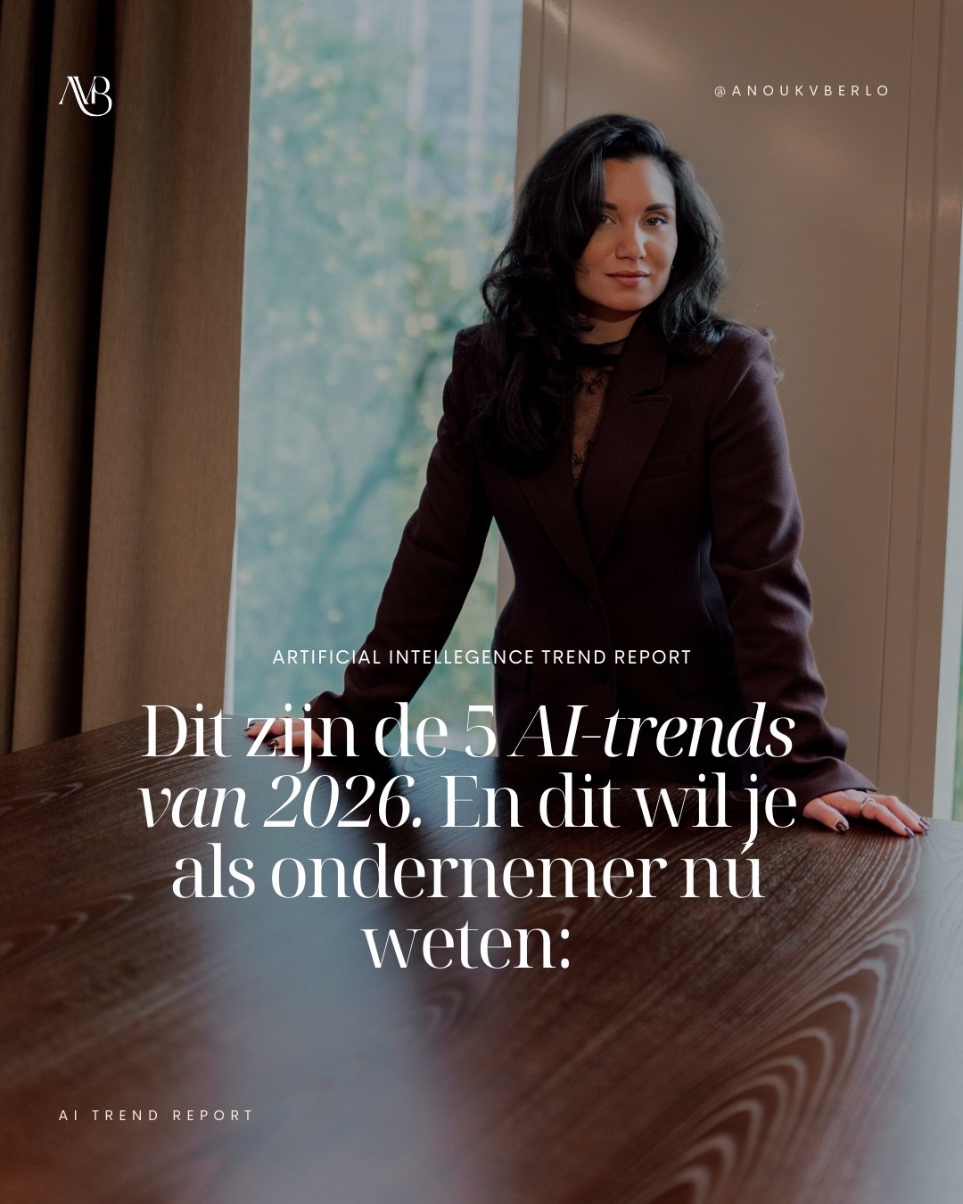 Allereerst, sla deze post op voor later.

AI is geen hype. Het is er al.
En het wordt groter en groter. 
 Het bepaalt nu al hoe zichtbaar je bent, hoe je keuzes maakt en hoe je business groeit.

Wat ik veel zie gebeuren bij ondernemers: Ze gebruiken 