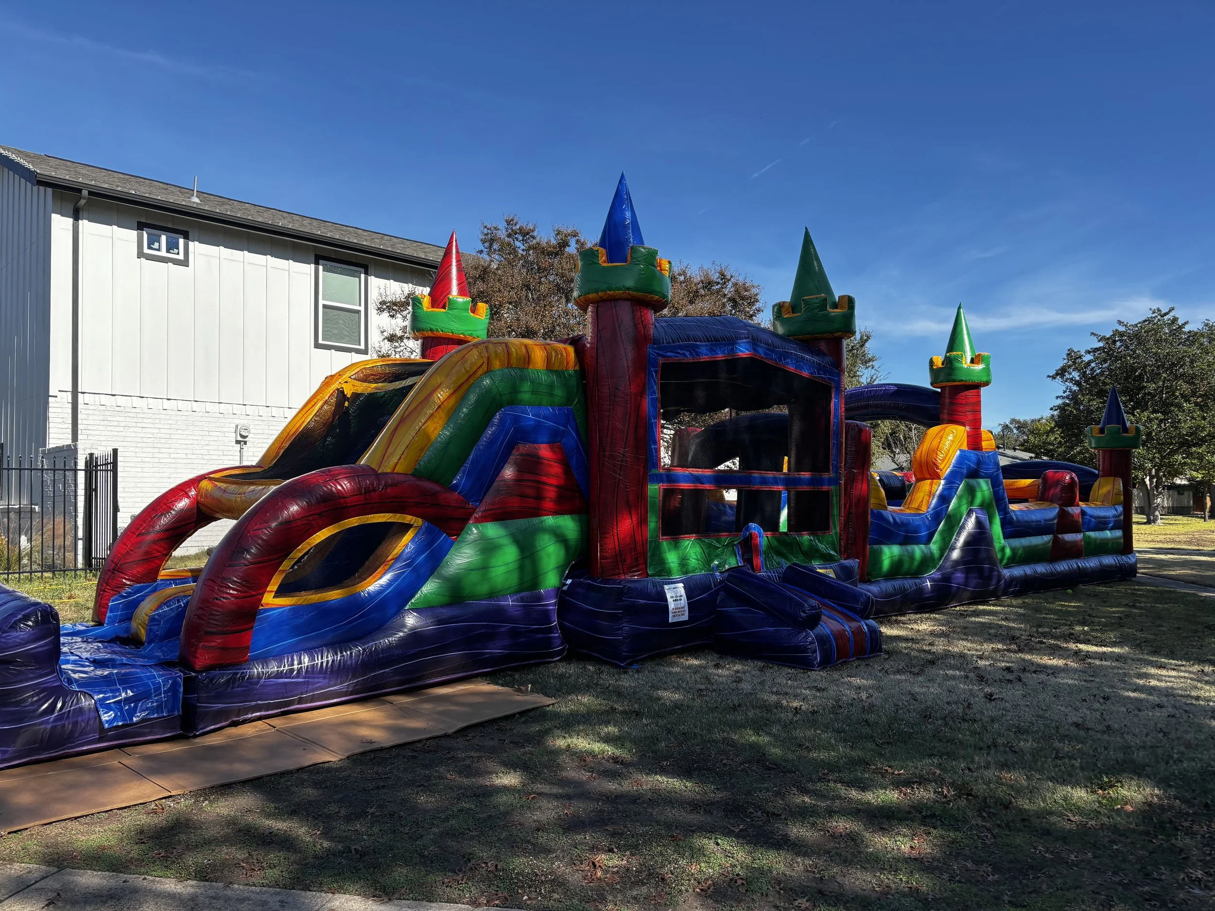 63 foot obstacle course 