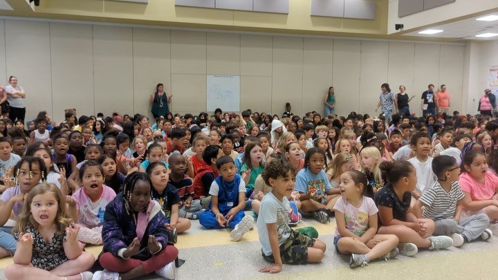 Yinjas World Record Unlocked!!!! 
✨Watch our videos below✨ 

Today we had the entire Dundalk Elementary School helping us set our 5 Minute meditation record. 

This marks the exciting conclusion of our 2024-25 School Programs!!! 

Over 1 THOUSAND kid
