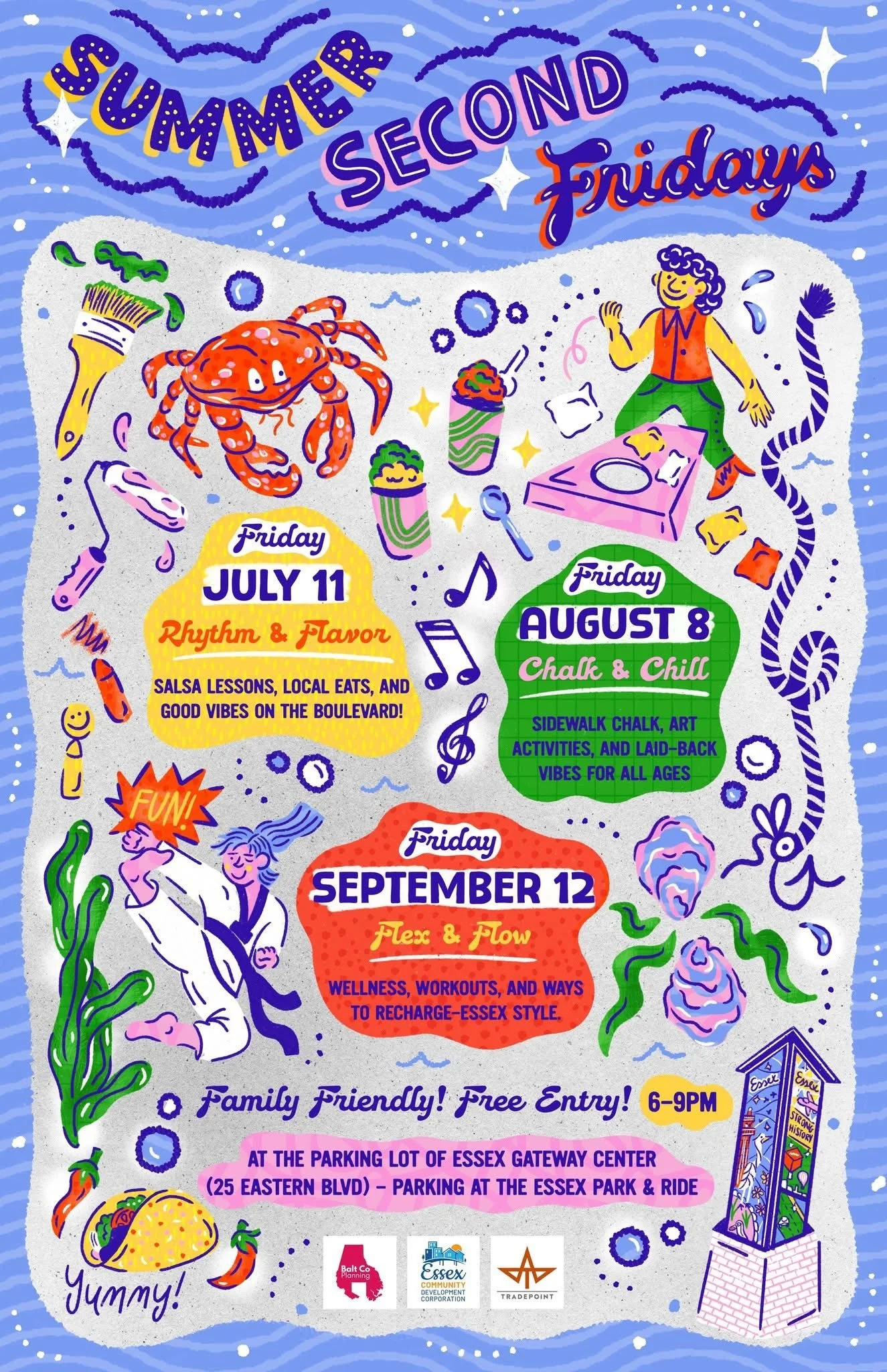 Need a date night tonight?!
😍I grabbed mine!😍

Yoga Mouth Collective, me and Fell TheBackpack need some friends to join us.

We'll be there with Essex Community Development Corporation and all our Essex friends to party 6-9pm!!!!