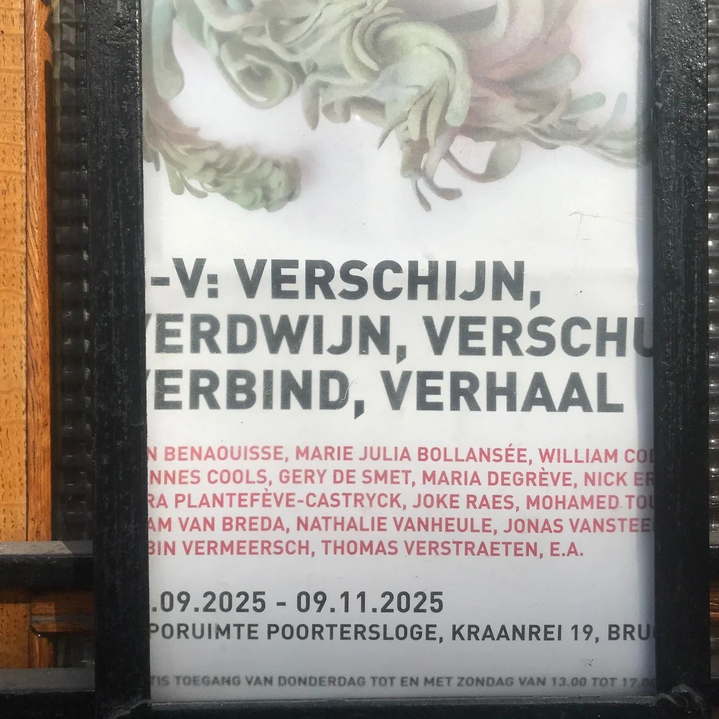 Curator and inviting artist: Joke Raes