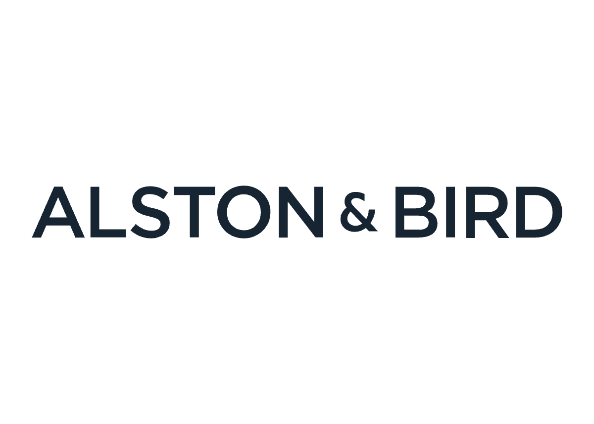 Alston & Bird logo with a black stylized bird above the company name