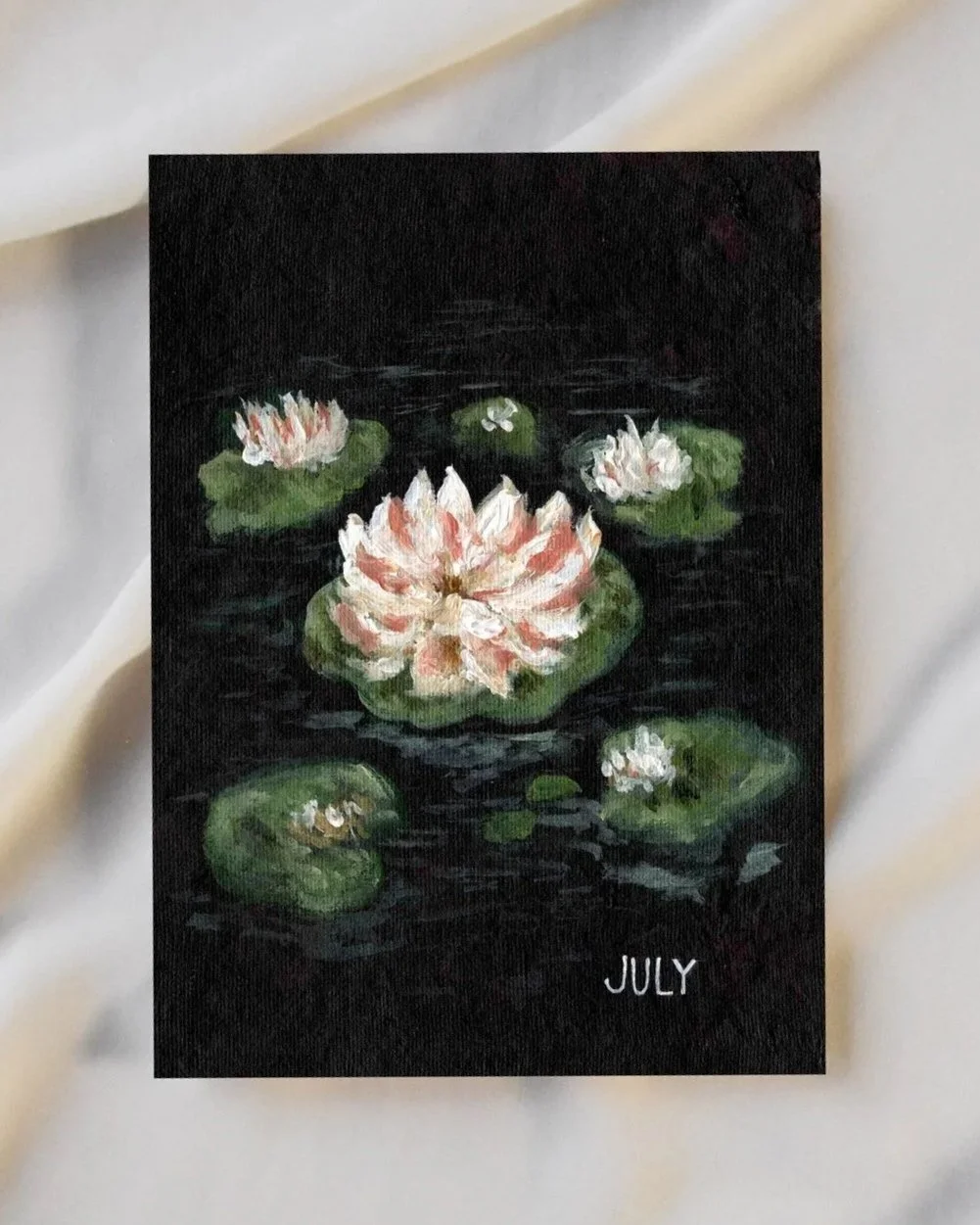 Fine Art Print - July Birth Flower