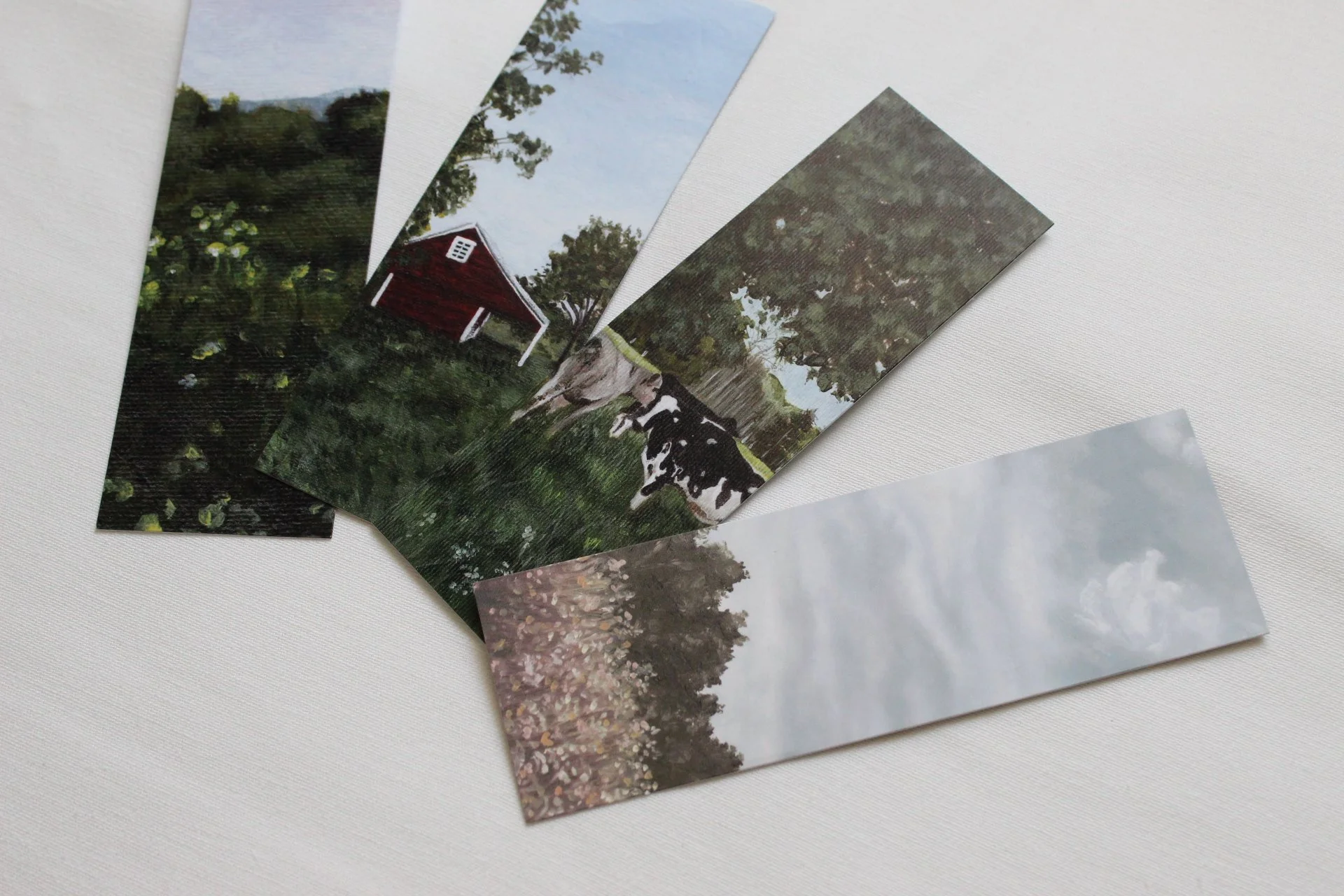 Artistic Landscape Bookmarks