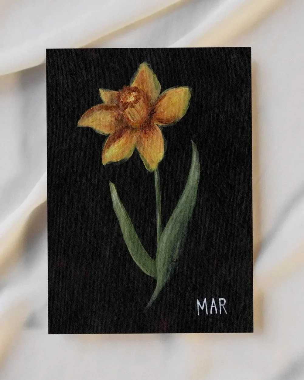 Fine Art Print - March Birth Flower