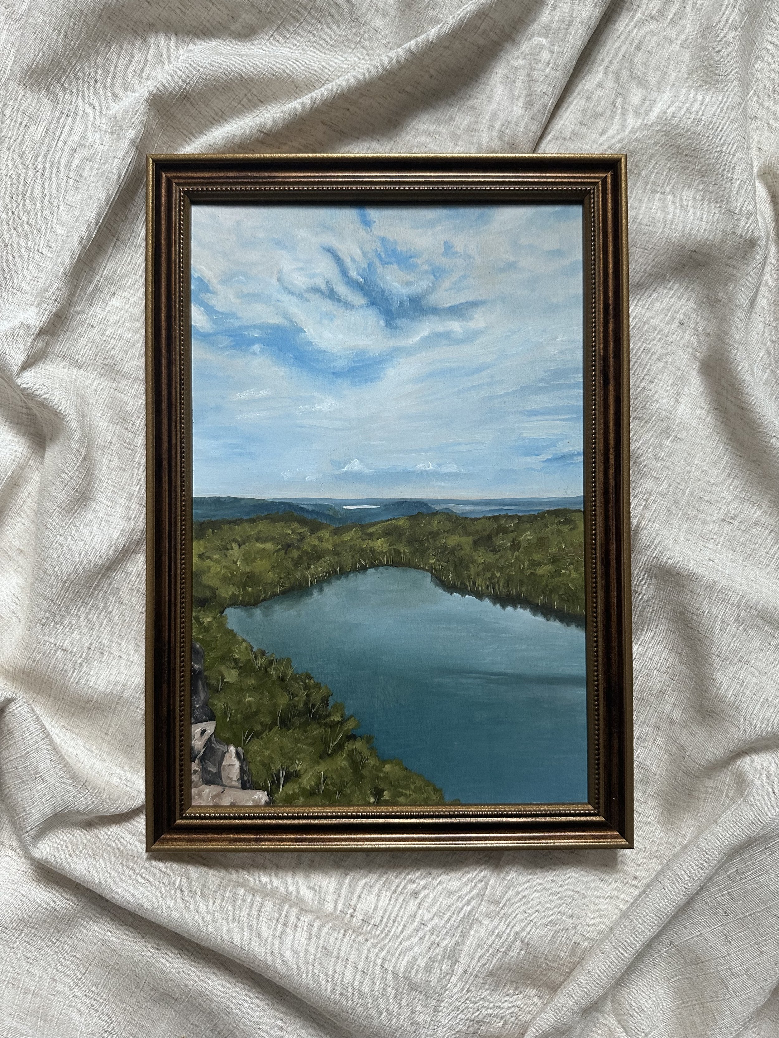 Honeymoon Bluff Trail 8x12