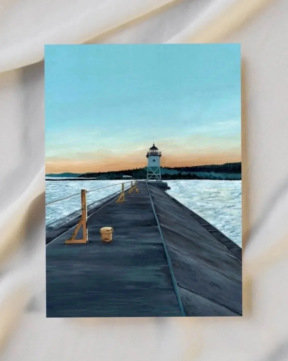 Fine Art Print - Classic Lighthouse in Grand Marais