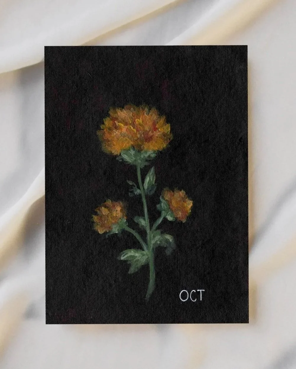 Fine Art Print - Oct Birth Flower