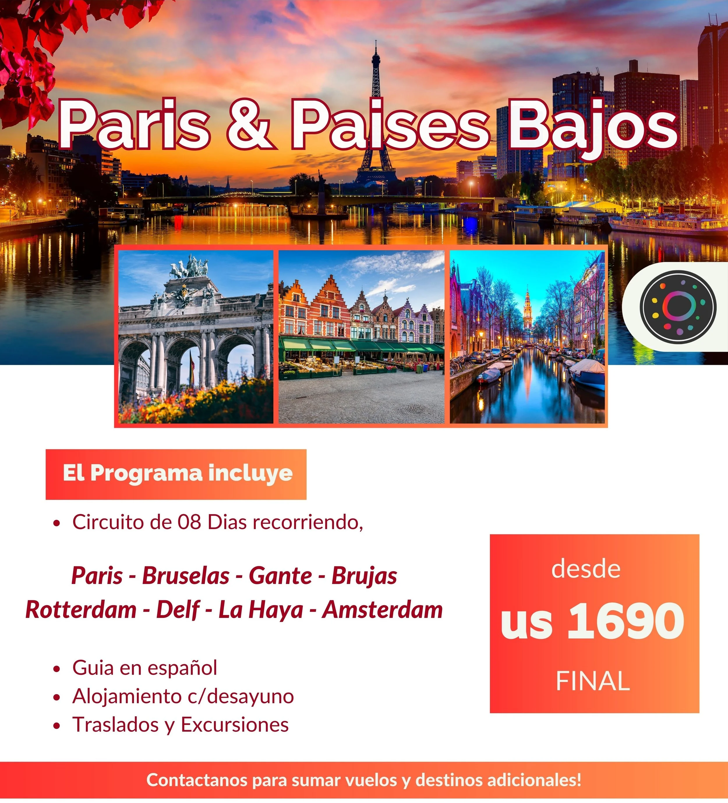 recorre el mundo&nbsp;- paris &amp; paises bajos