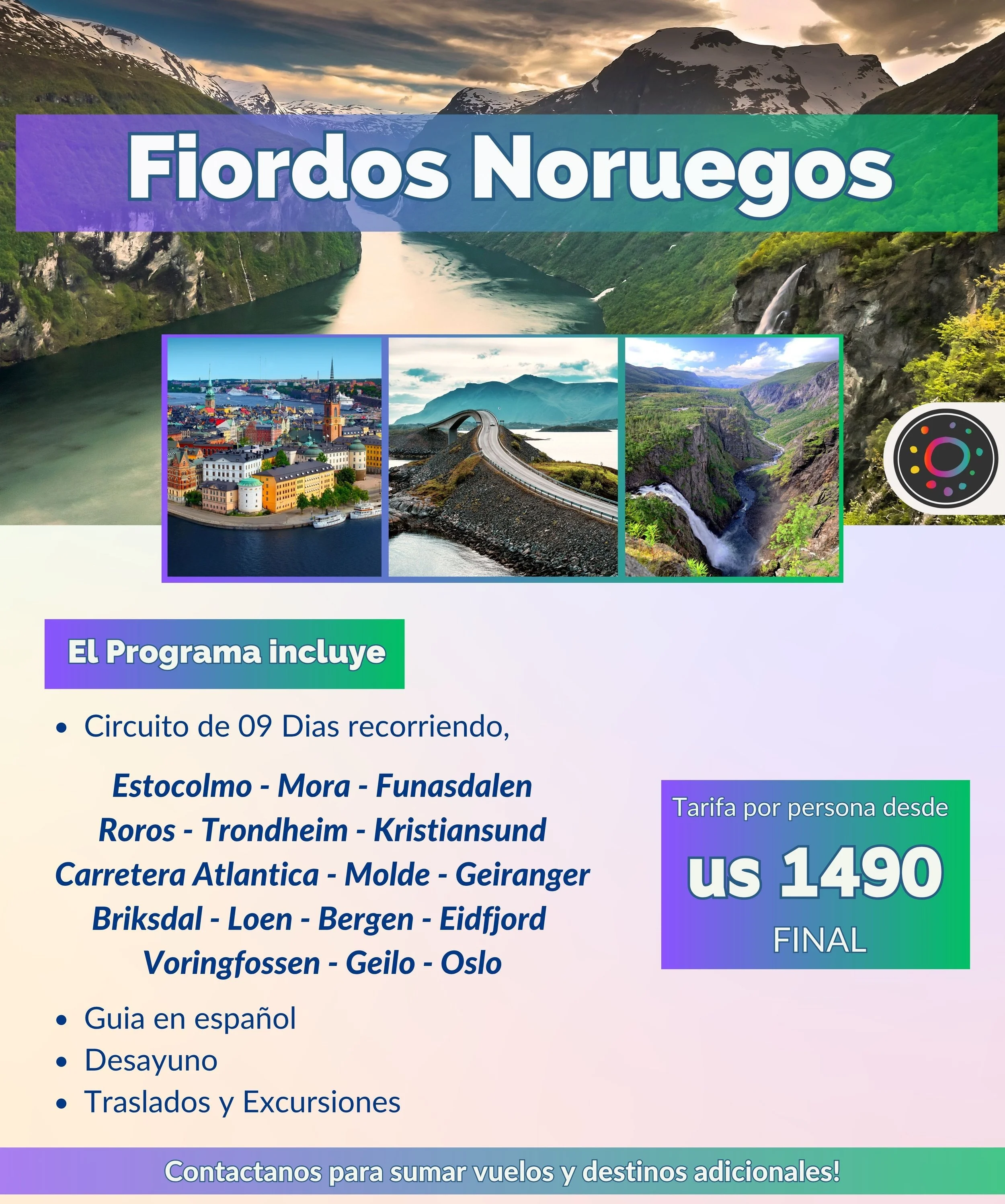 recorre el mundo - fiordos noruegos