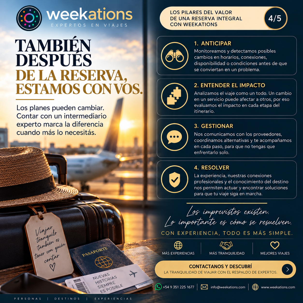 🔧 Anticipar, gestionar y resolver: el verdadero valor de un intermediario de viajes