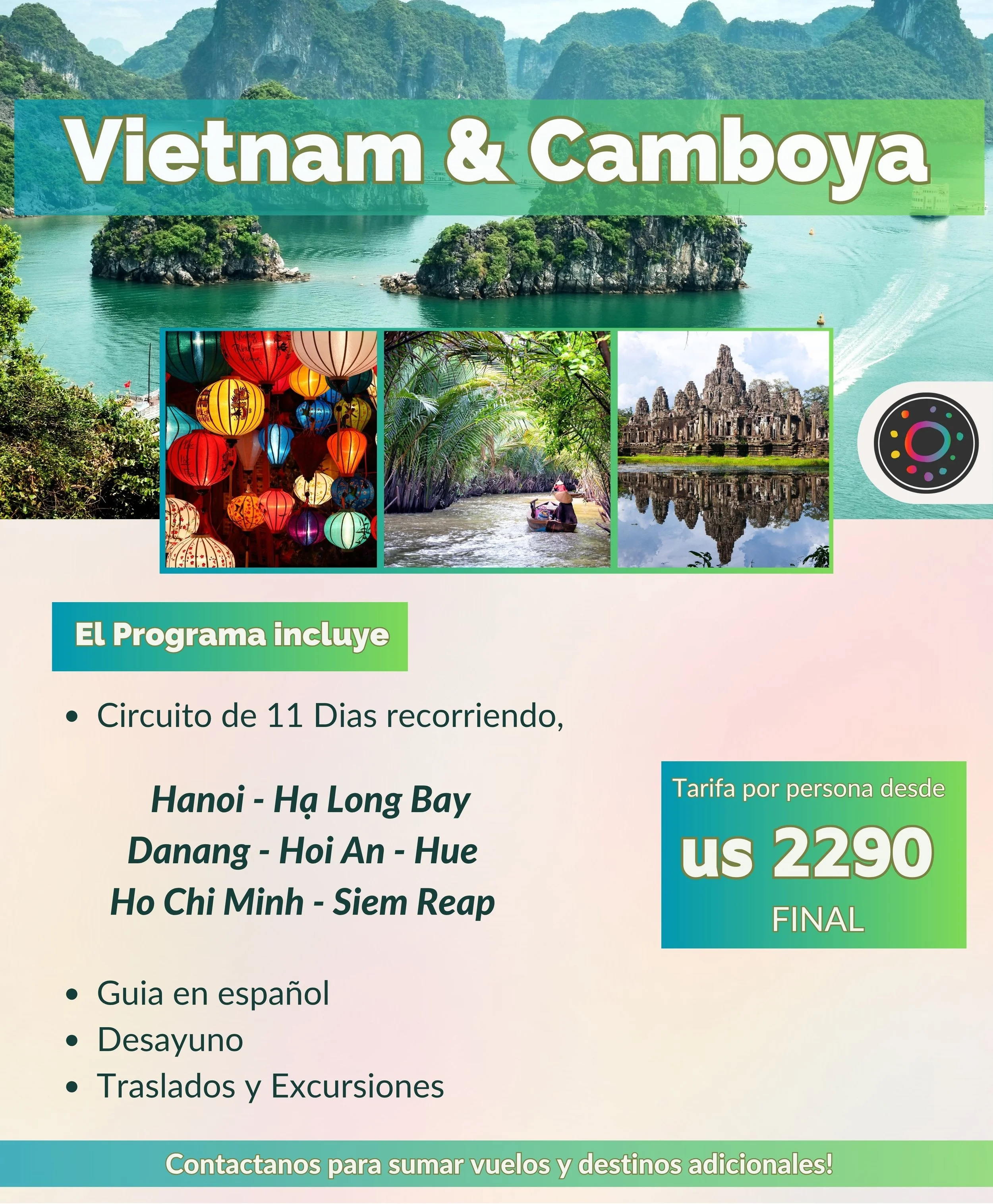 recorre el mundo - Vietnam &amp; camboya