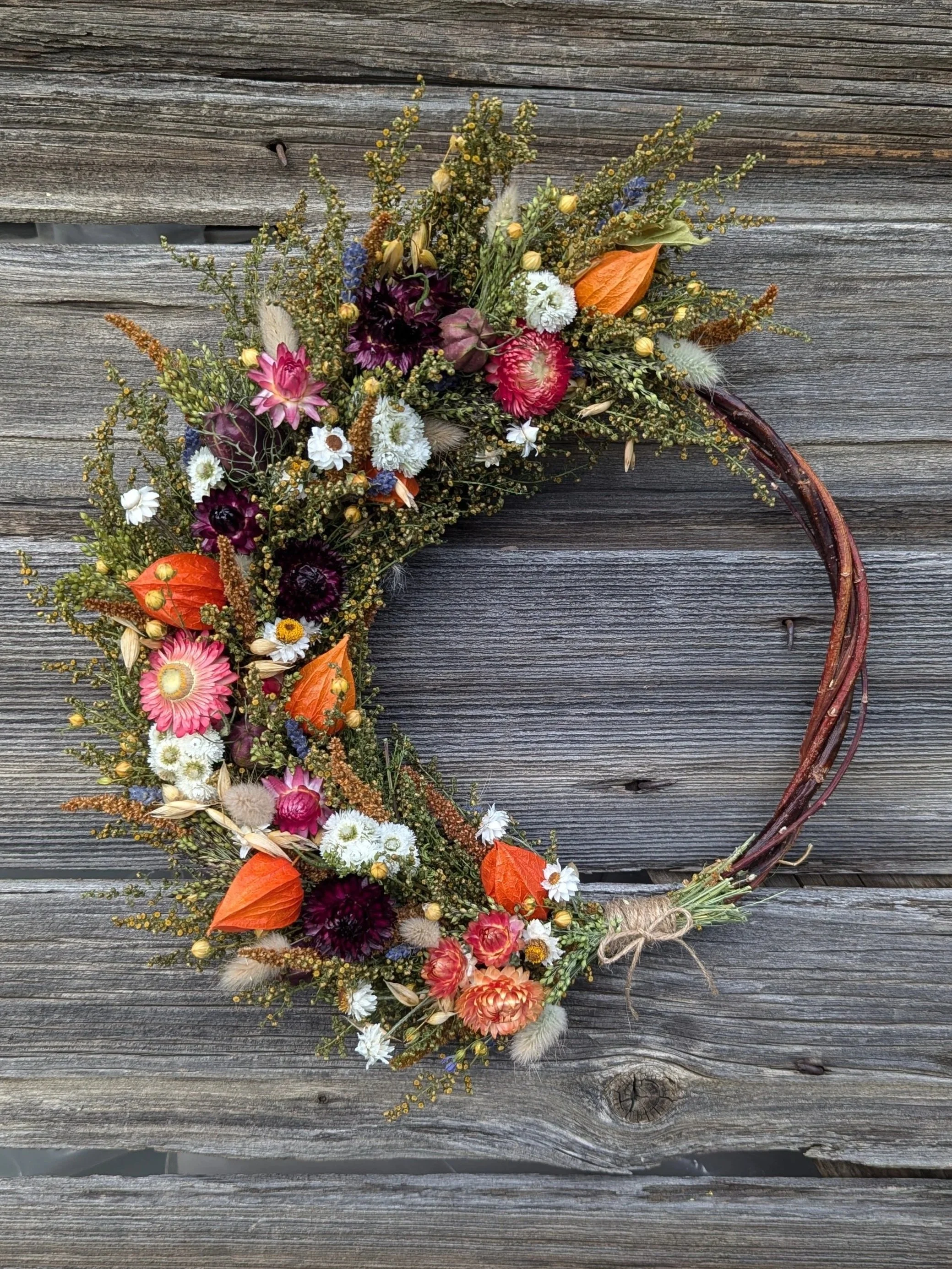 Dried Floral Wreath Workshop - February 8