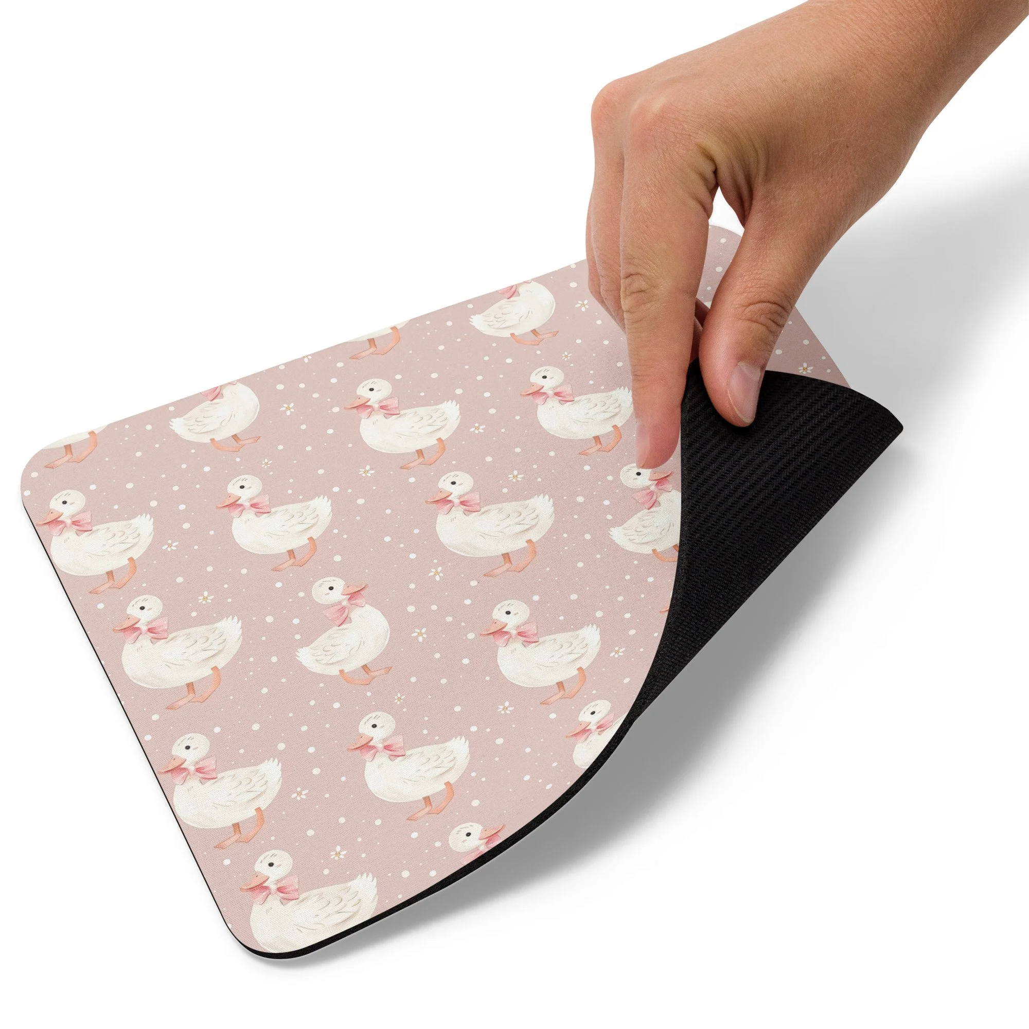Mousepad spring goose pink