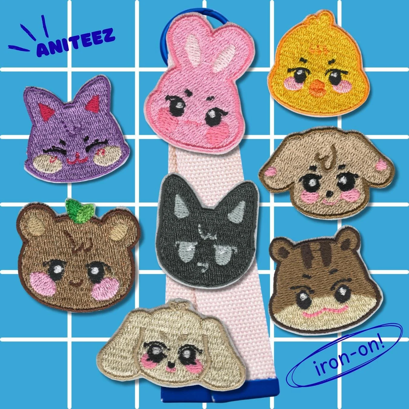 Iron-On Patches Aniteez