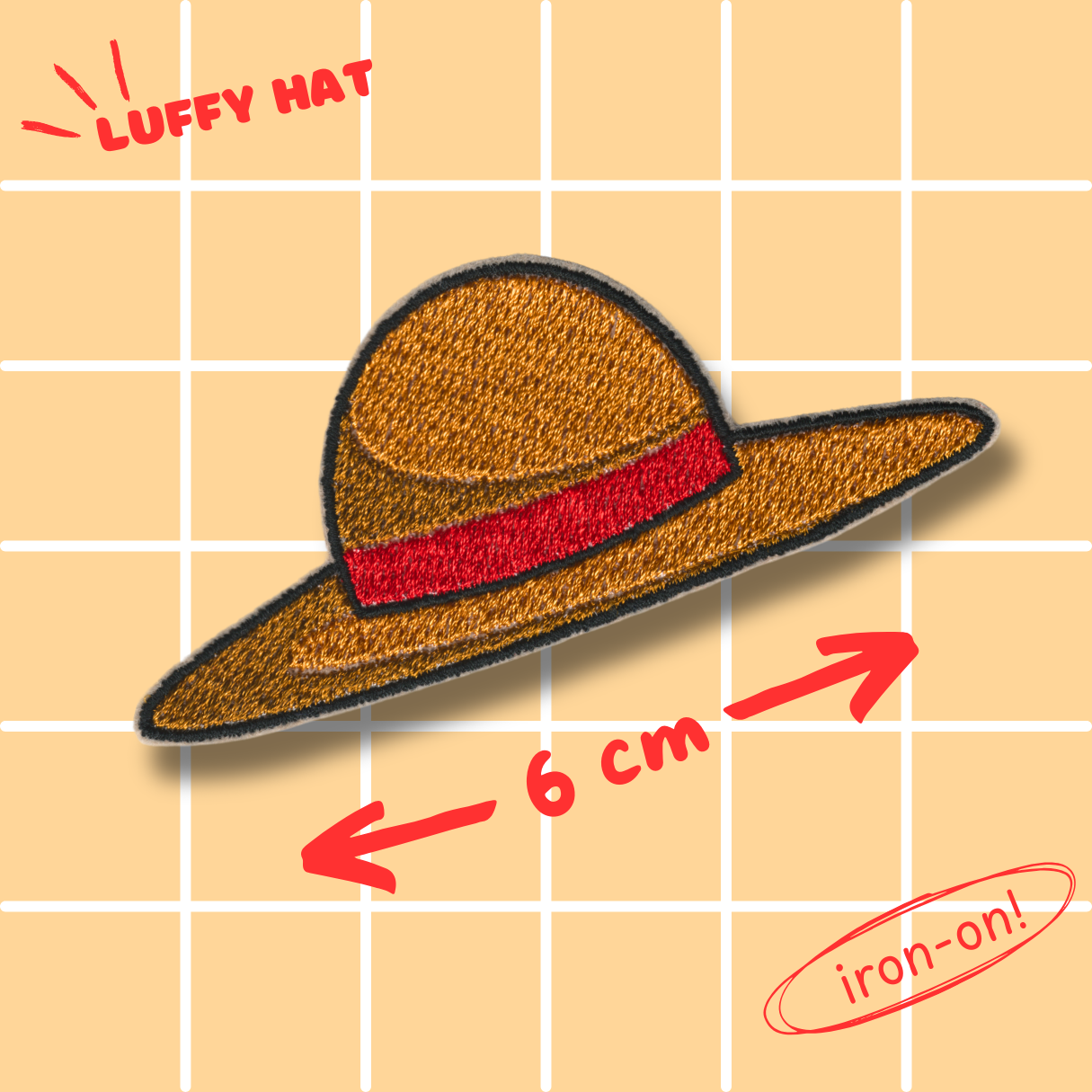 Iron-On Patches One Piece