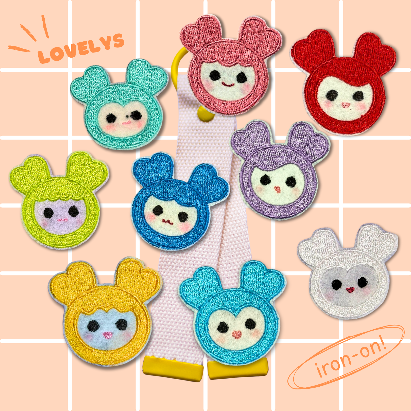 Iron-On Patches Twice Lovelys