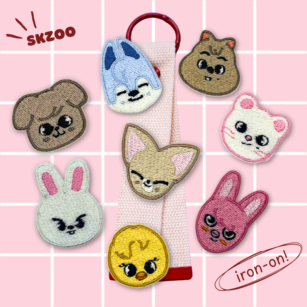 Iron-On Patches Skzoo
