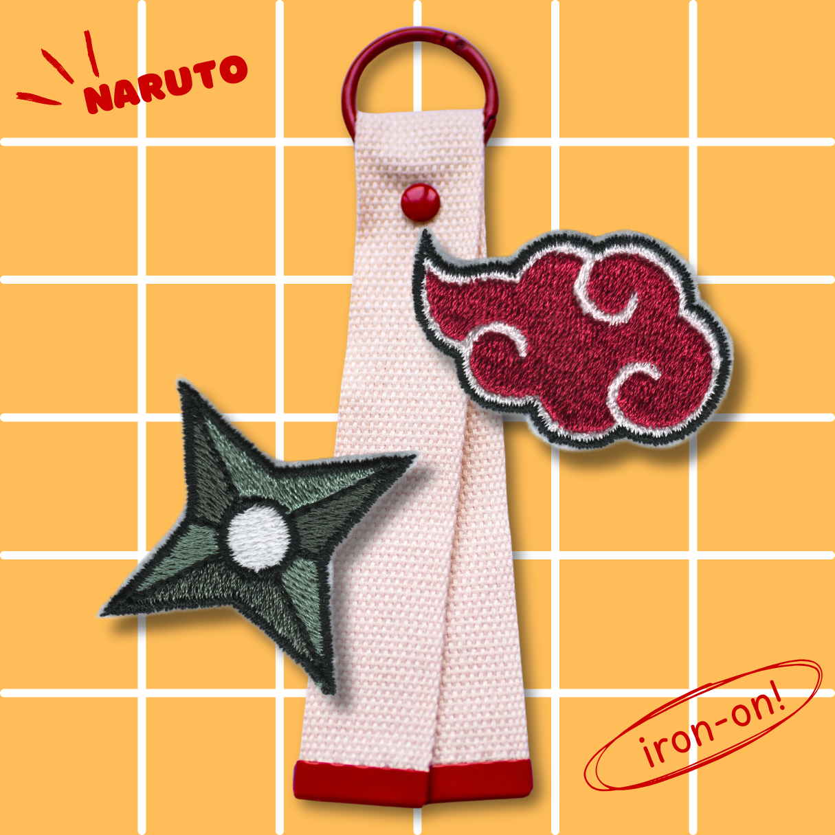 Iron-On Patches Naruto