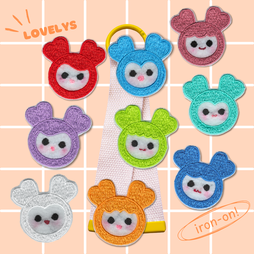 Iron-On Patches Twice Lovelys