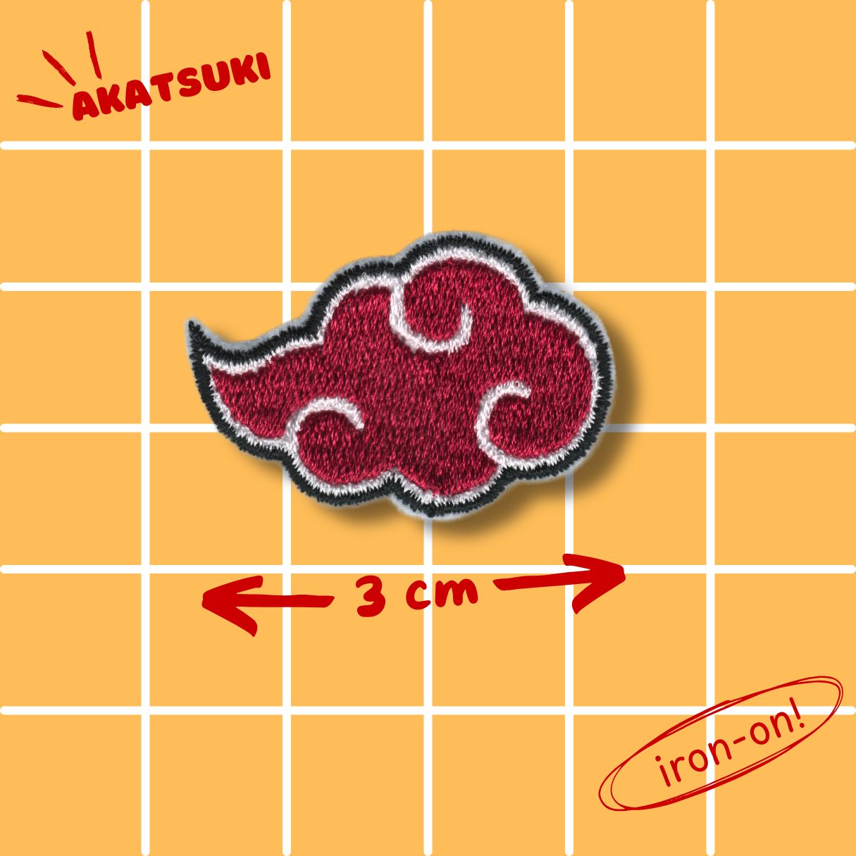 Iron-On Patches Naruto