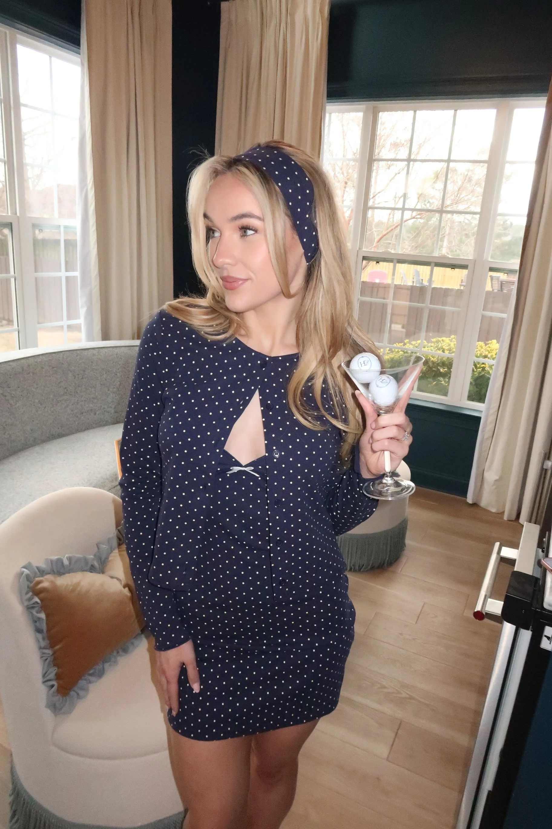 Polka Dot Tee Time Set