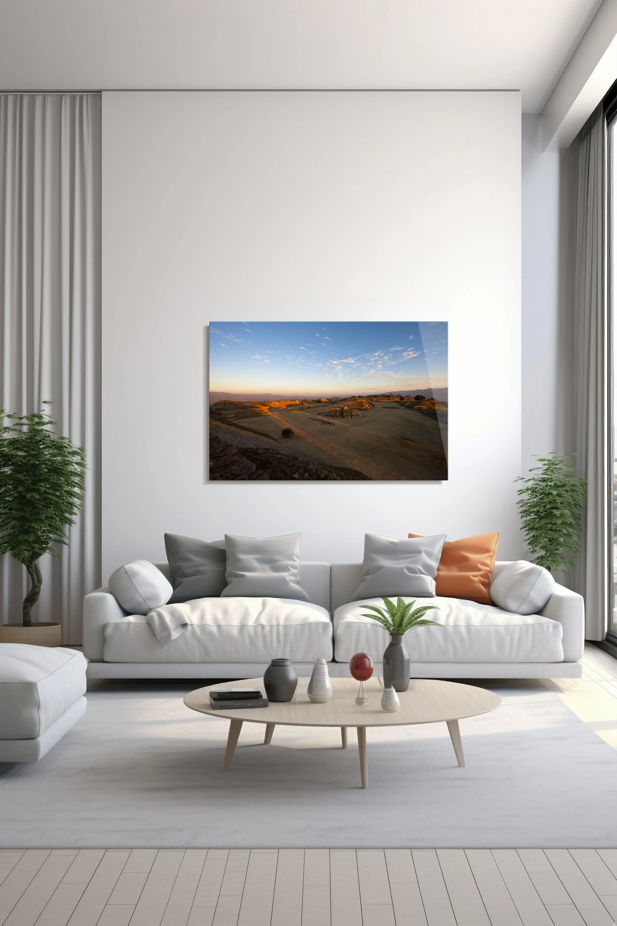 Encapsulado en acrílico (Non-glare o Cristal)