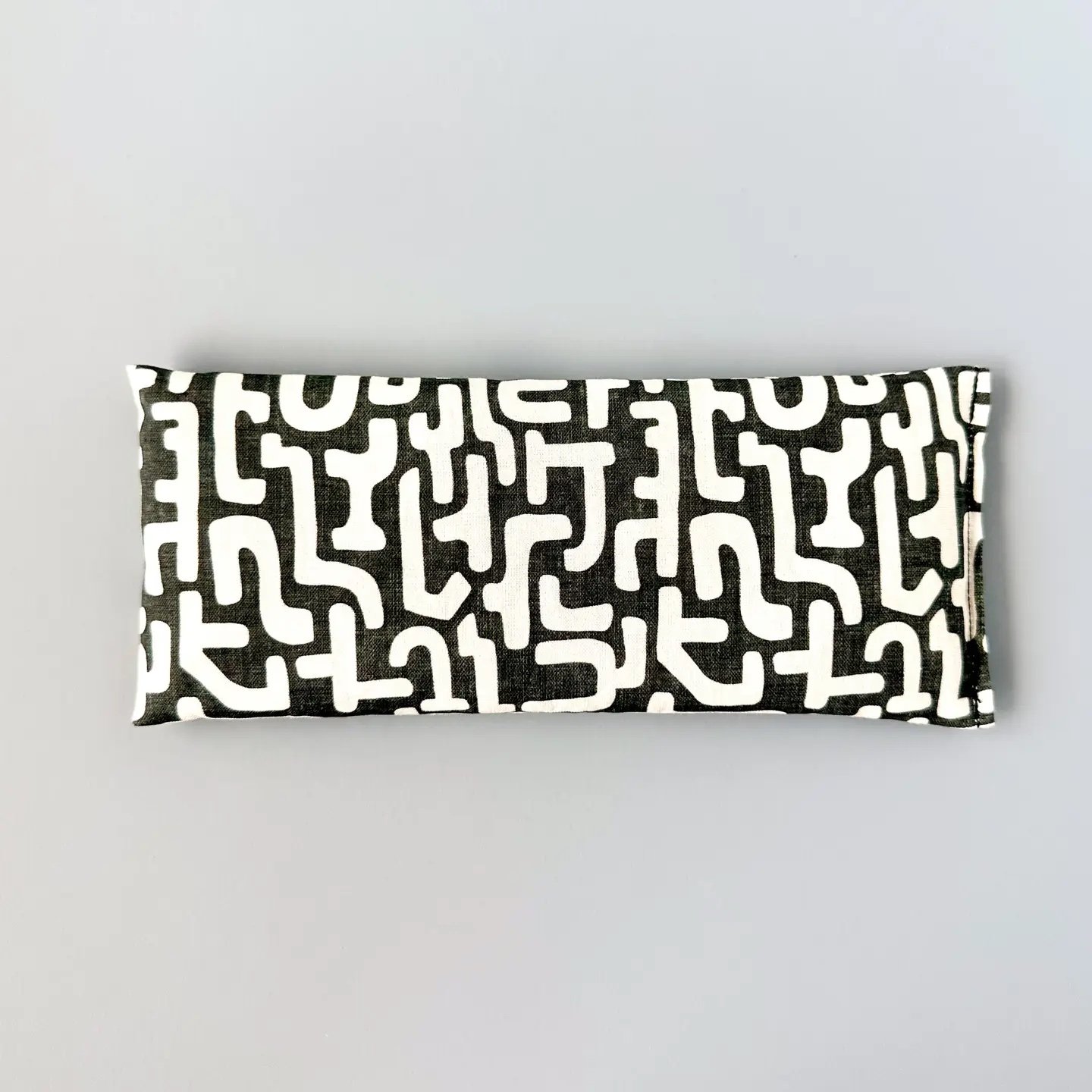 Eye Pillow - Geometric On Coal 2.jpeg