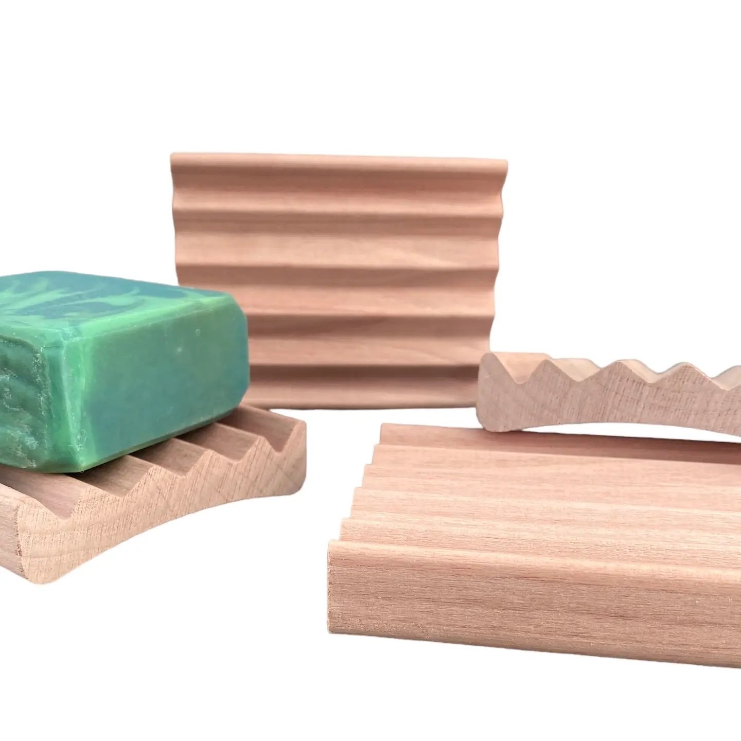 Natural Red Alder Wood Soap Dish 2.jpeg