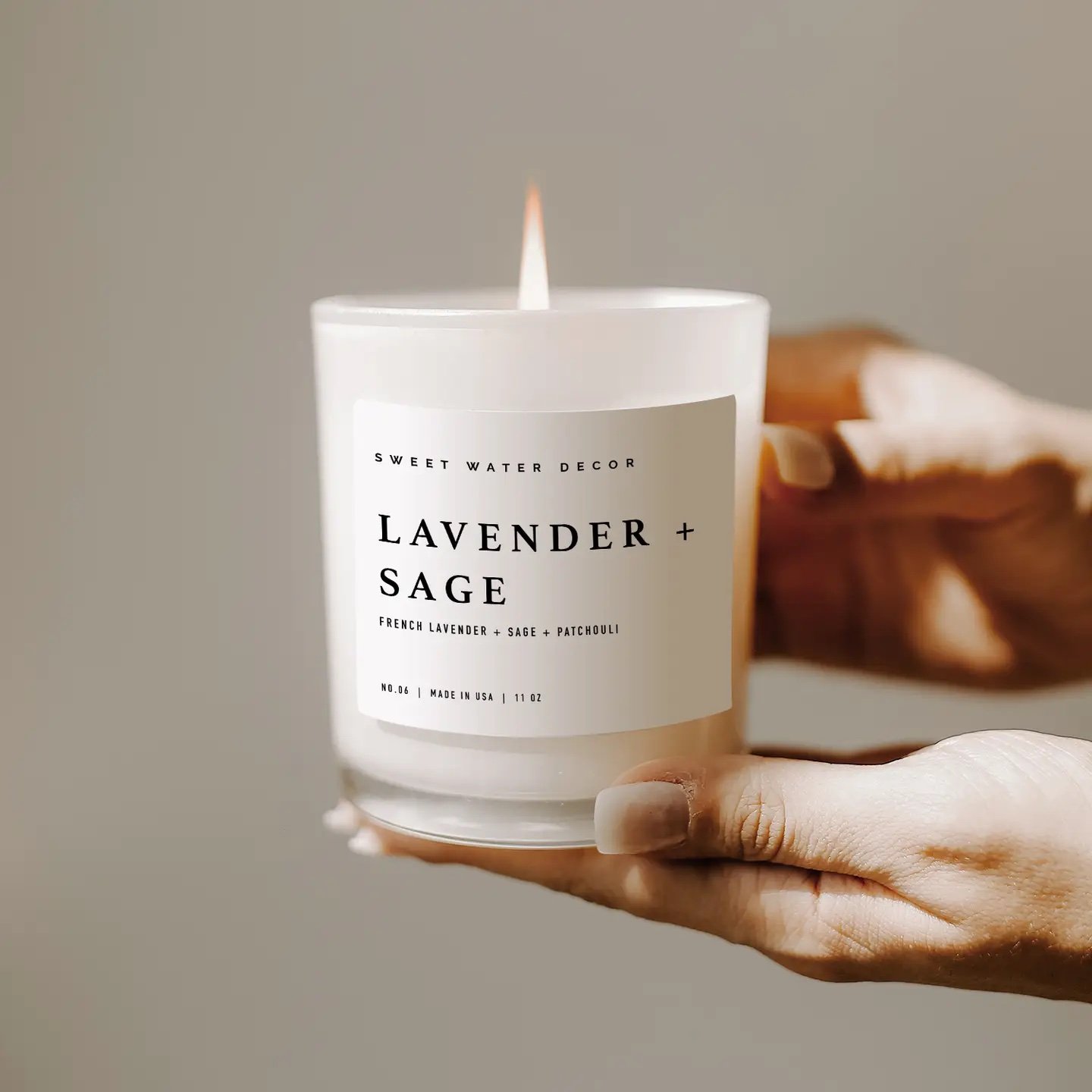 Lavender and Sage 11 oz Soy Candle 3.jpeg
