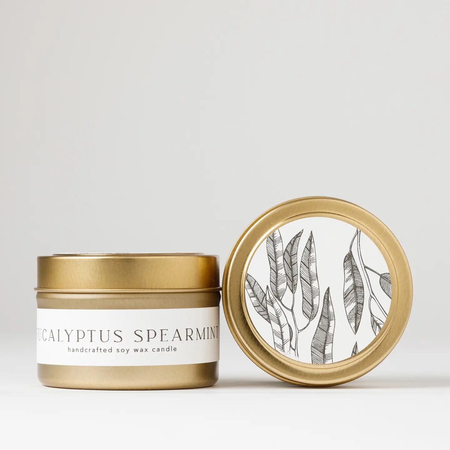 Eucalyptus + Spearmint - Tin Soy Candle.jpeg