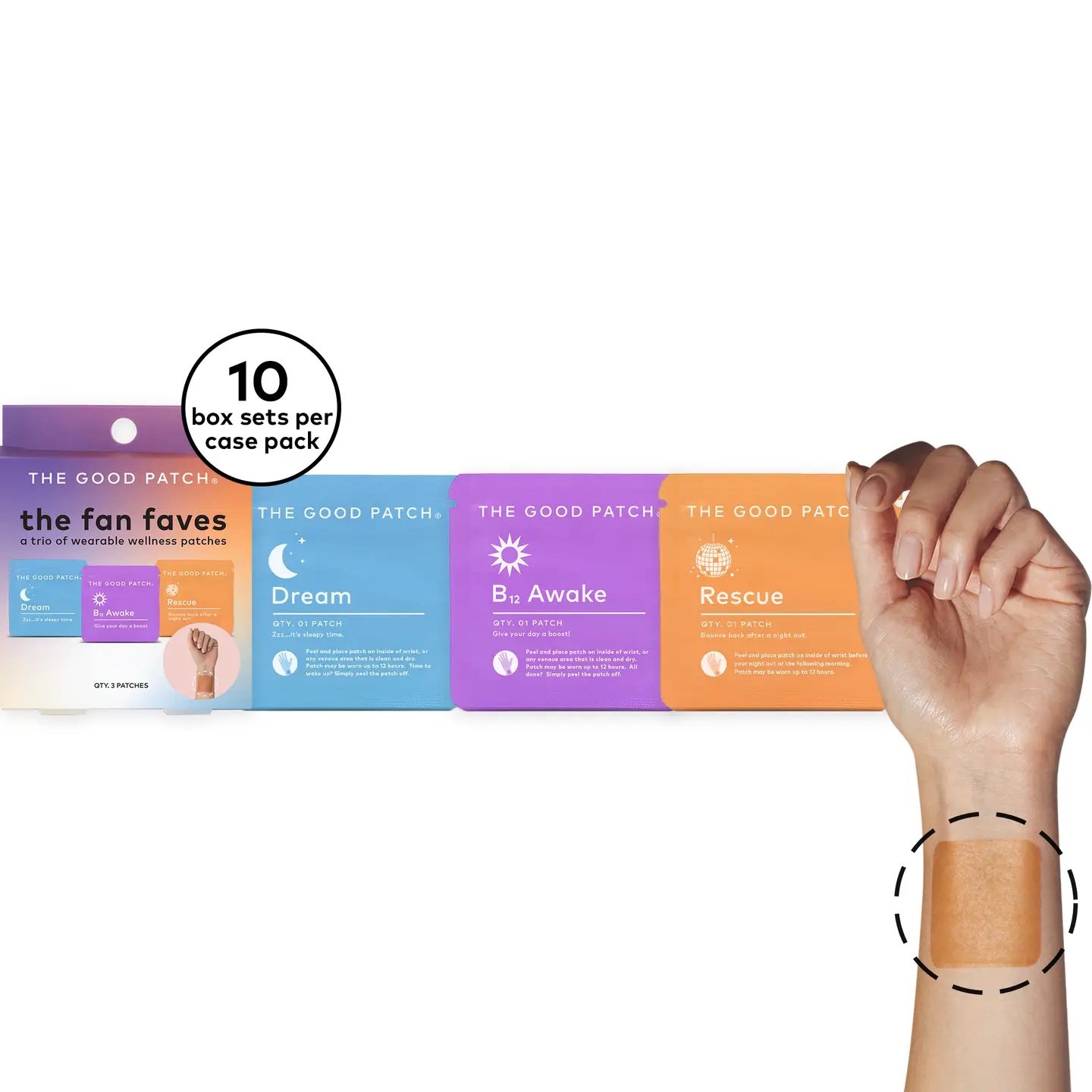 The Fan Faves Wearable Wellness Gift Set
