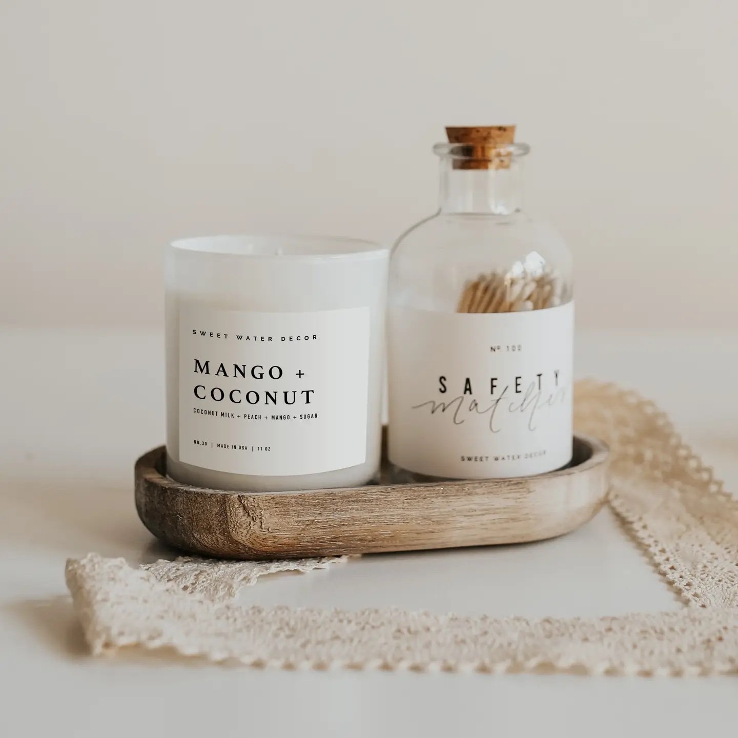 Mango and Coconut 11 oz Soy Candle 3.jpeg