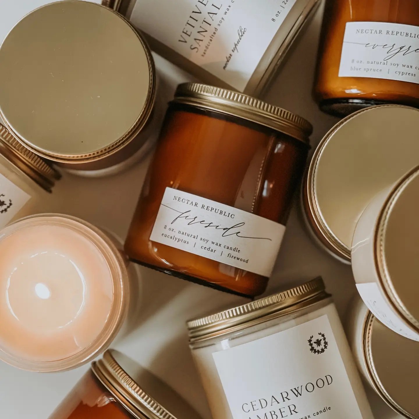 Eucalyptus + Spearmint - Tin Soy Candle 2.jpeg