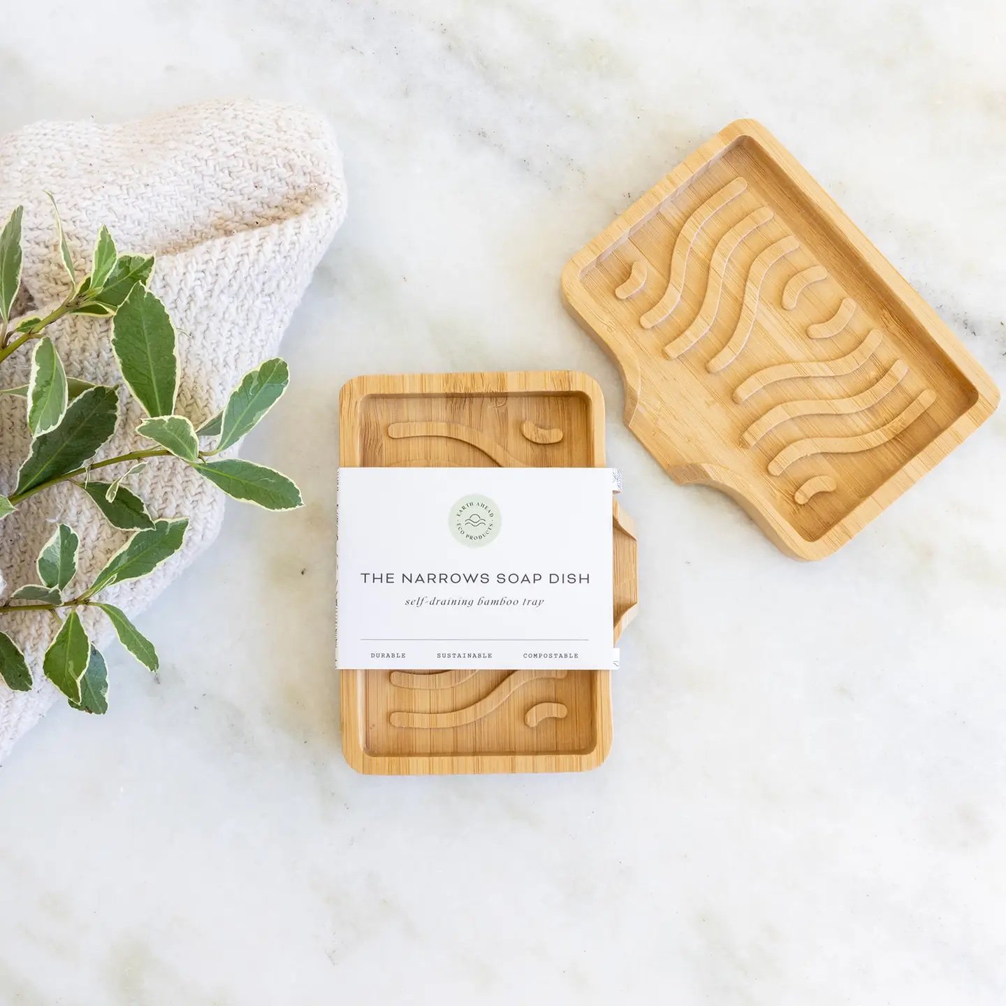 The Narrows Self Draining Bamboo Soap Dish.jpg
