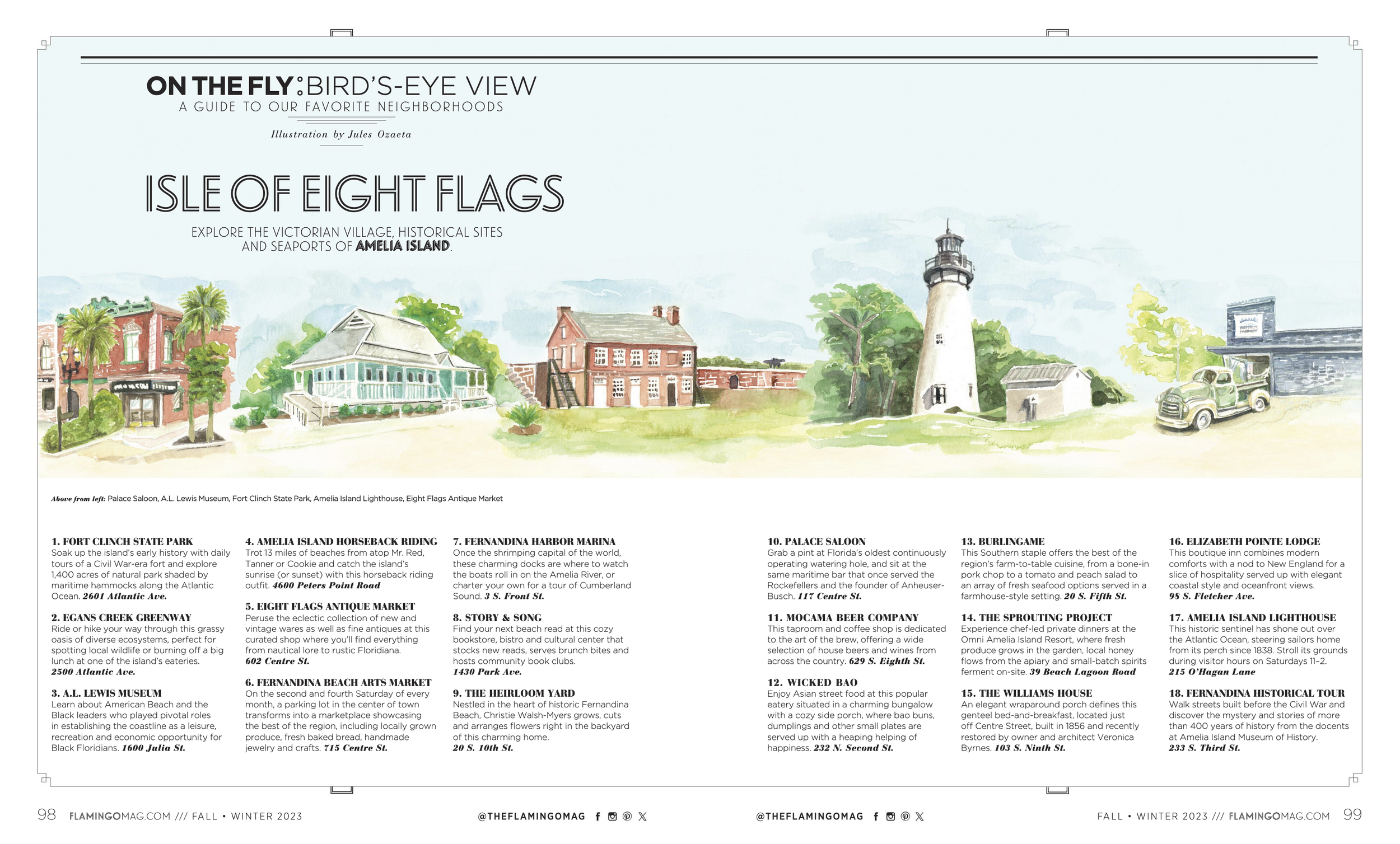 Award-Winning Illustrations: Capturing Amelia Island