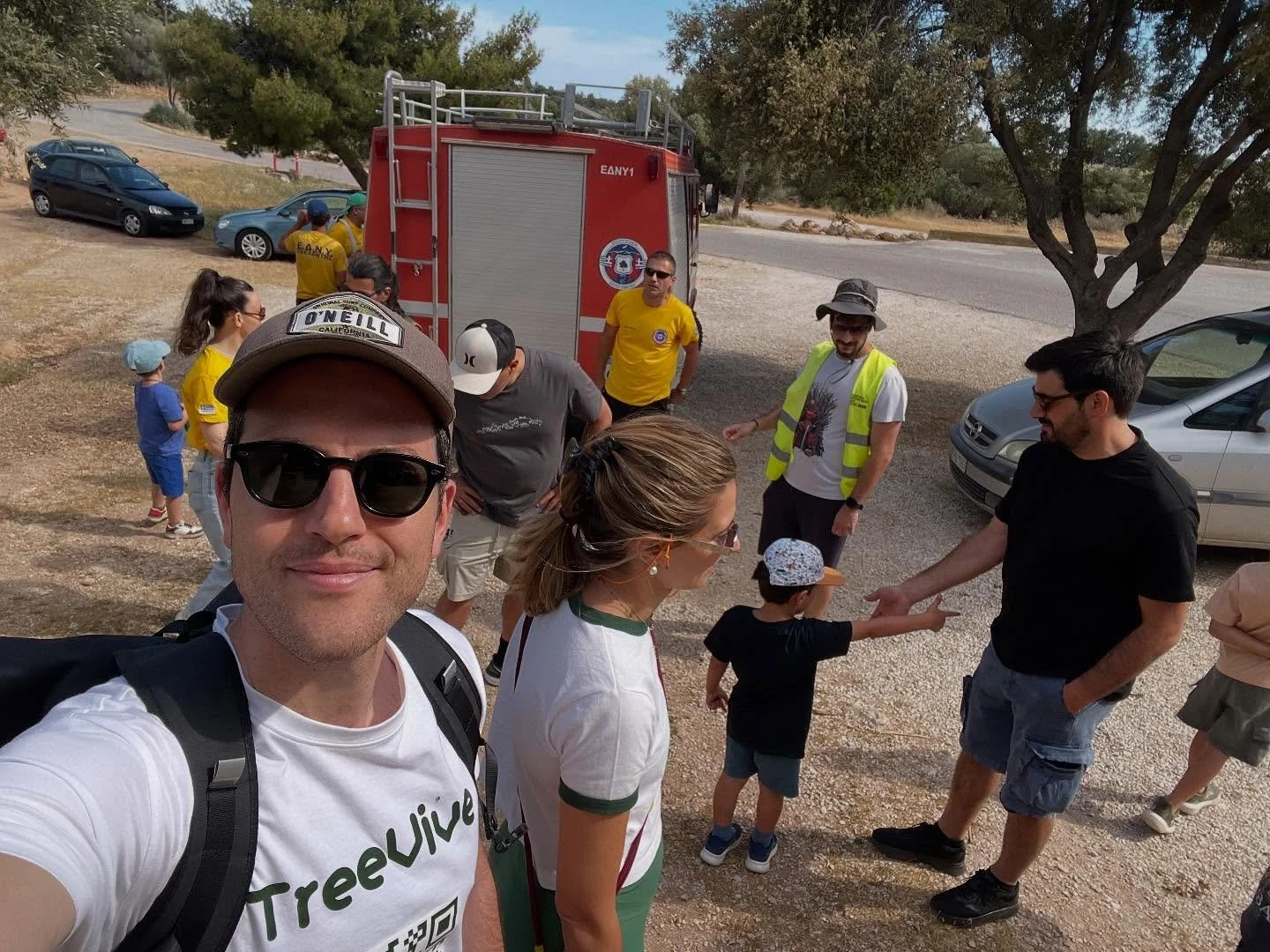 Memories from our hike &amp; prevent reunion today #nature #cleanup #trash #fire #hazard #support #teamwork #greece #environment