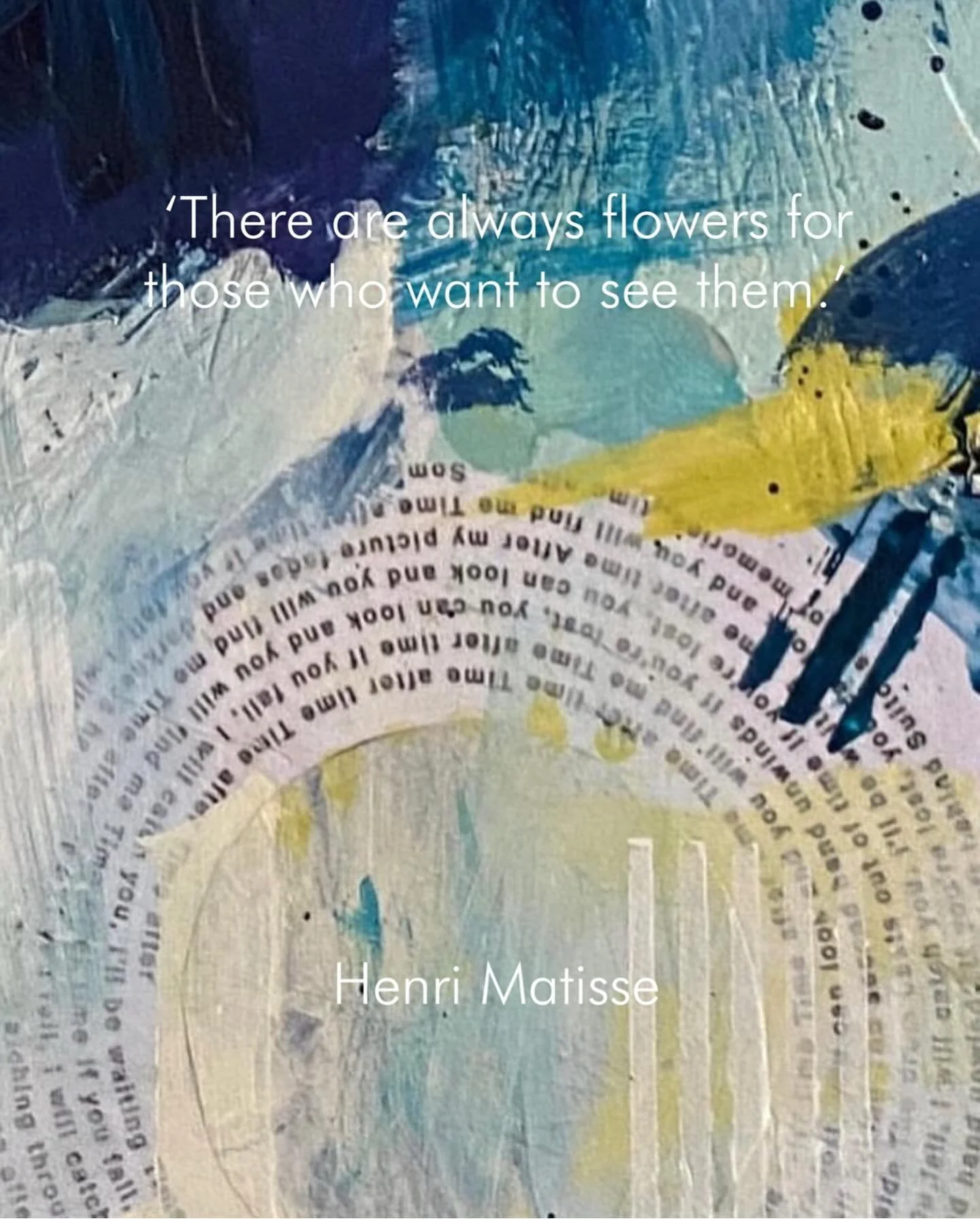 There are always flowers for those who want to see them.&rdquo; Henri Matisse 

A little reminder this #motivationalmonday
beauty and opportunity are always around us, it just depends on what we choose to see.
Matisse reminds us that no matter how bu