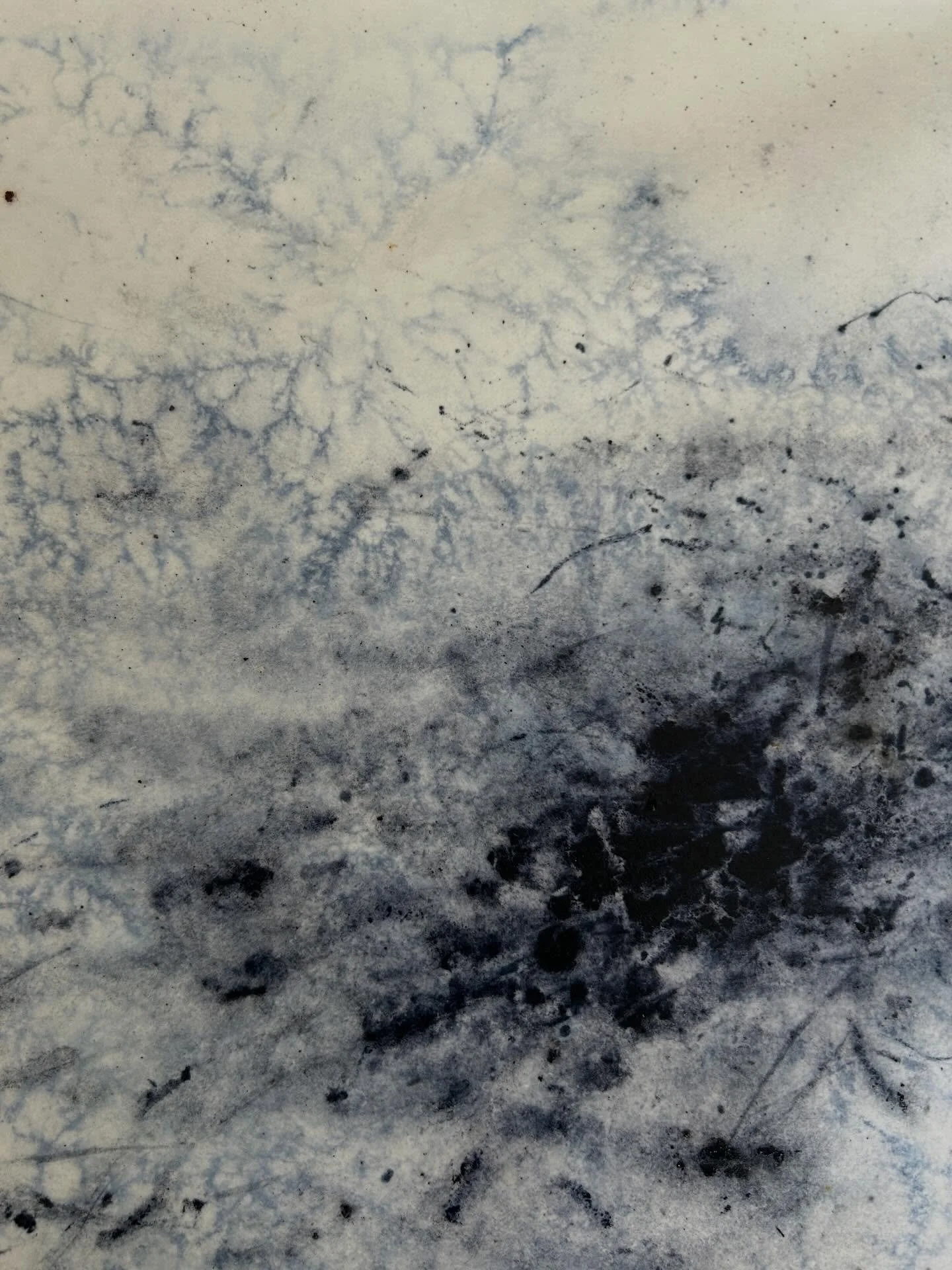 When nature becomes the artist&hellip;

This piece began with a simple watercolor pencil, but the real creative collaborators were the wind, rain, and unpredictable British summer weather.

I let the elements take control allowing water, movement, an