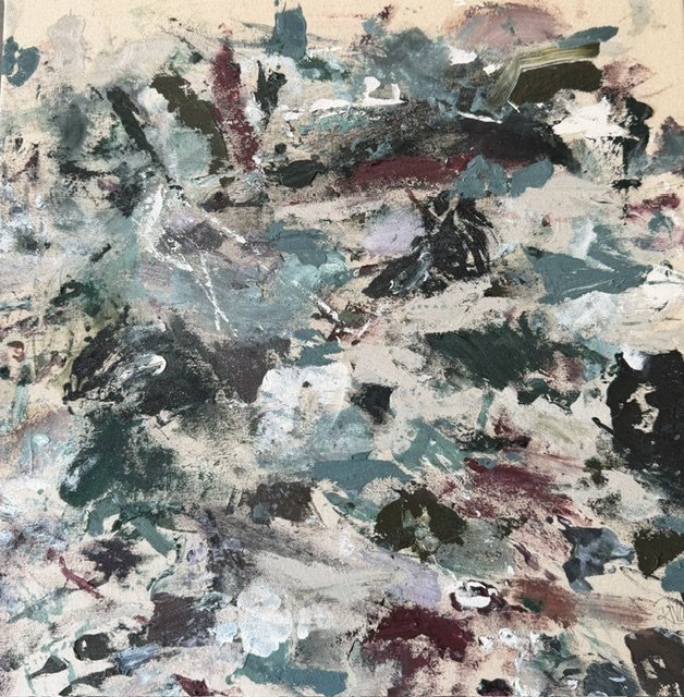 Process Painting - Verdigris