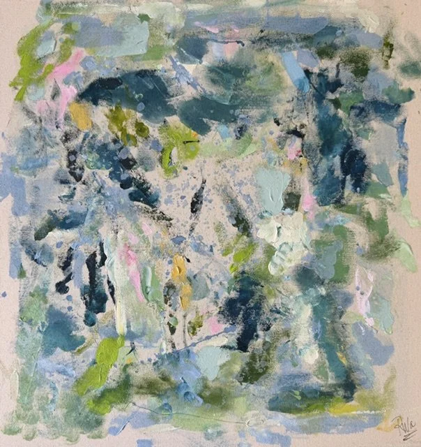 Process Painting - Spring Green