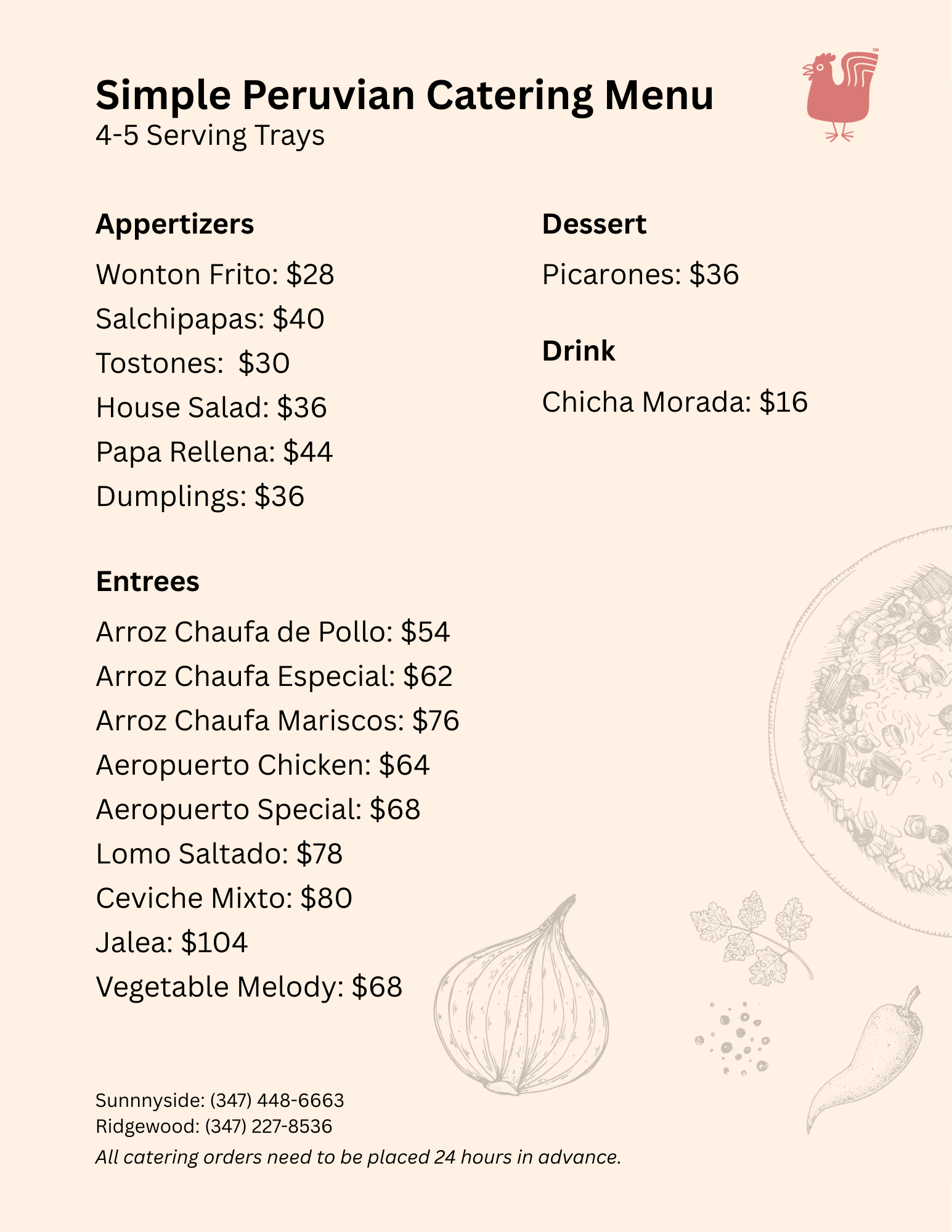 Catering — Simple Peruvian